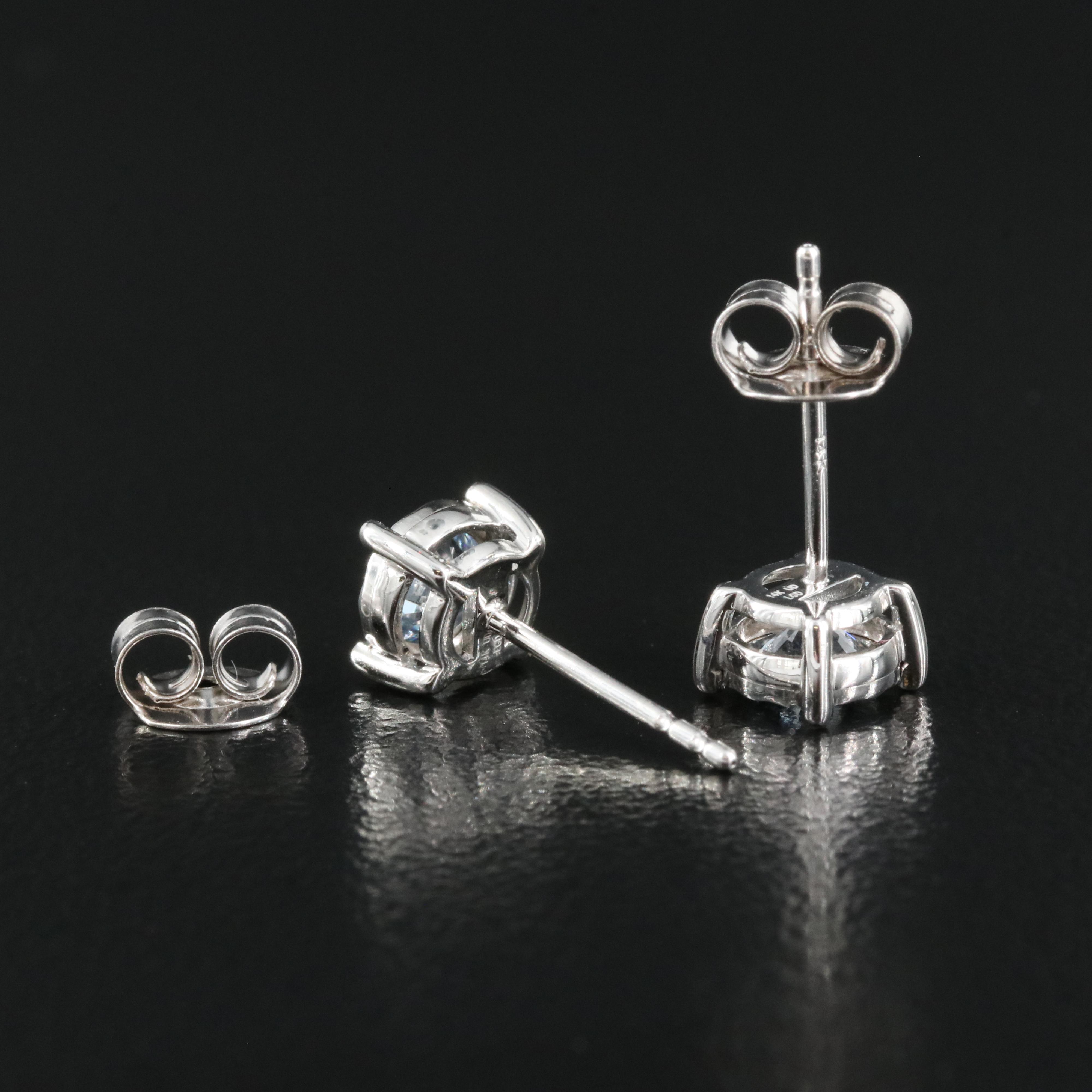 14K 0.63 CTW Lab Grown Diamond Stud Earrings