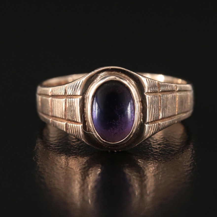 10K Sapphire Ring