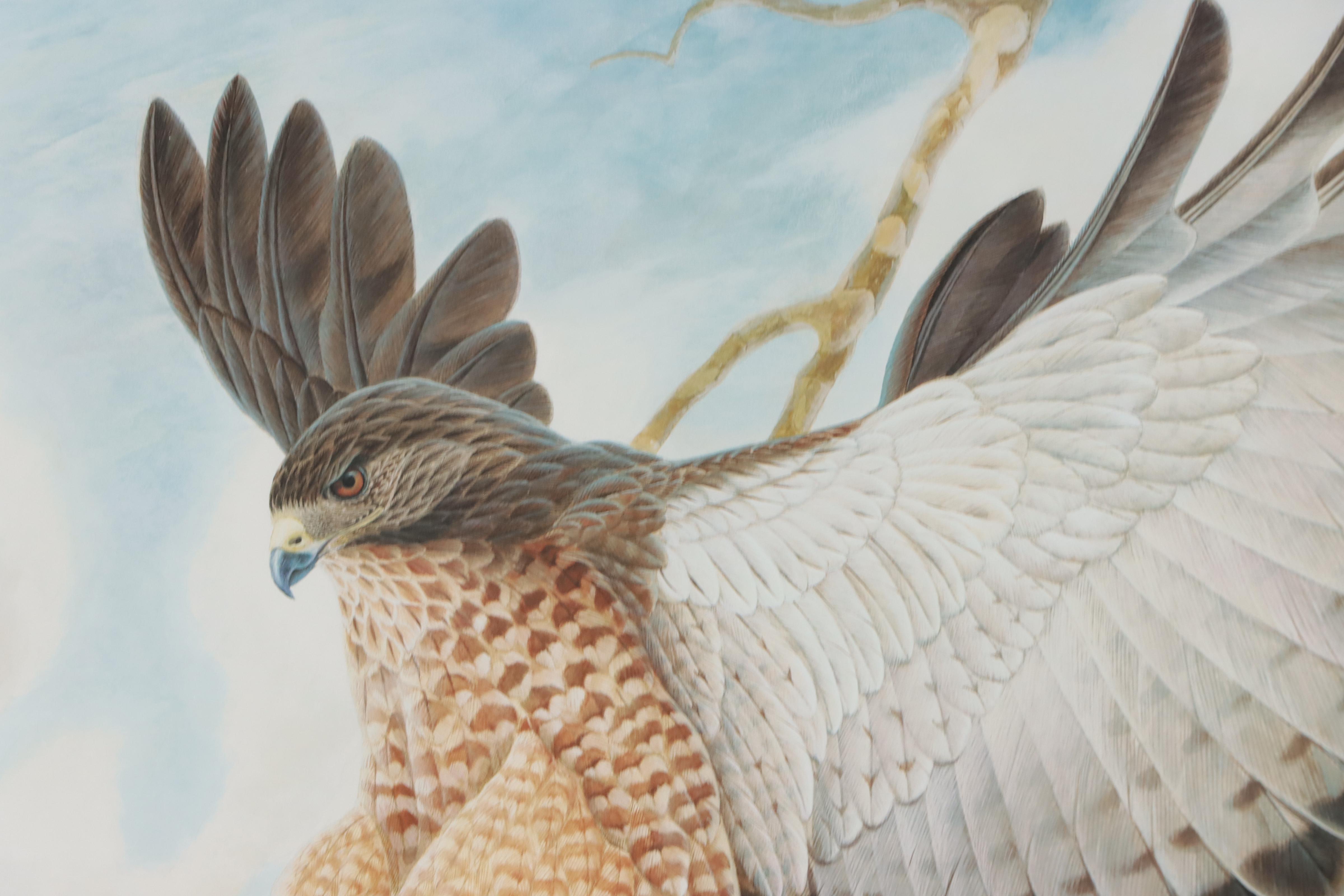 John A. Ruthven Offset Lithograph "Broadwing"