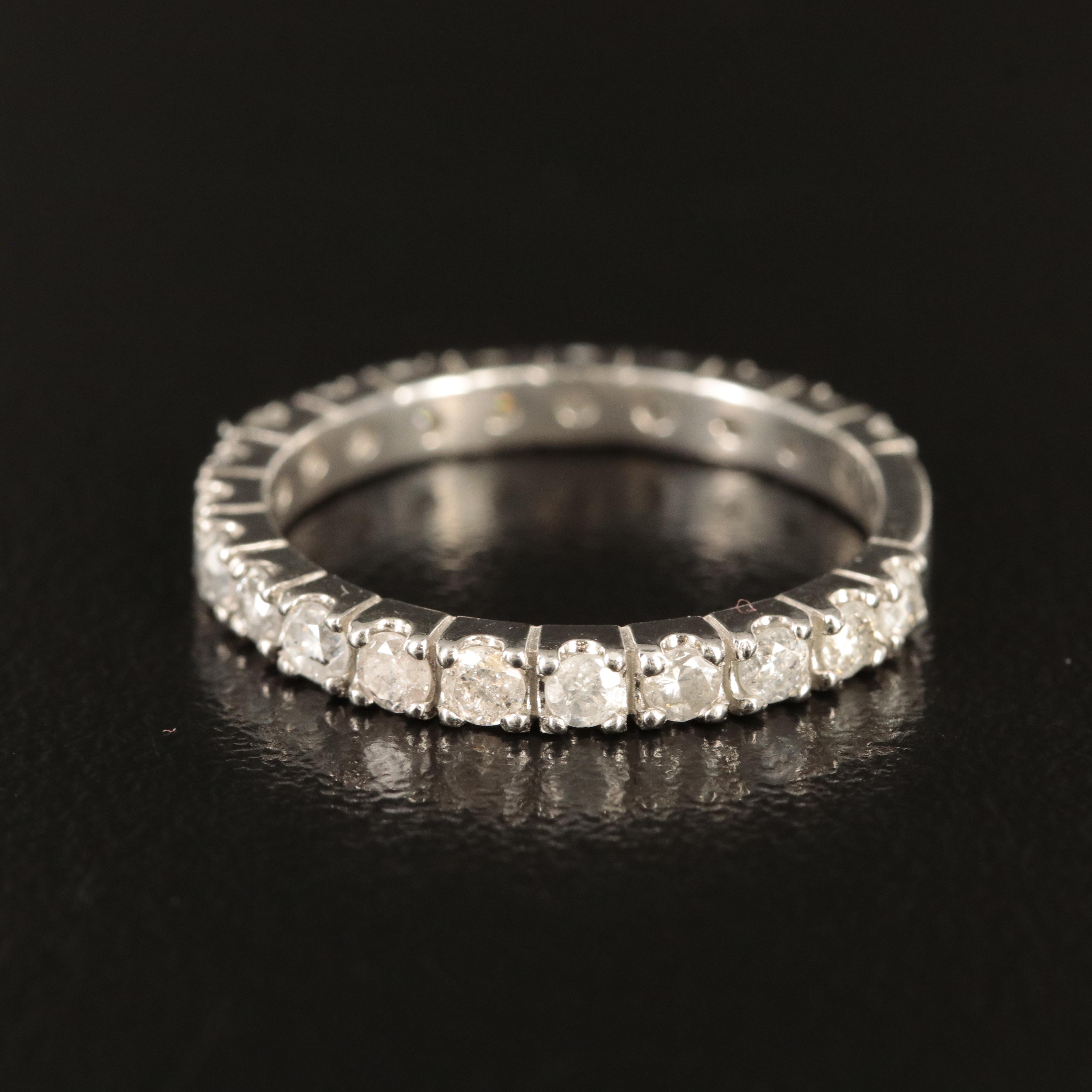 Platinum 1.03 CTW Diamond Eternity Band
