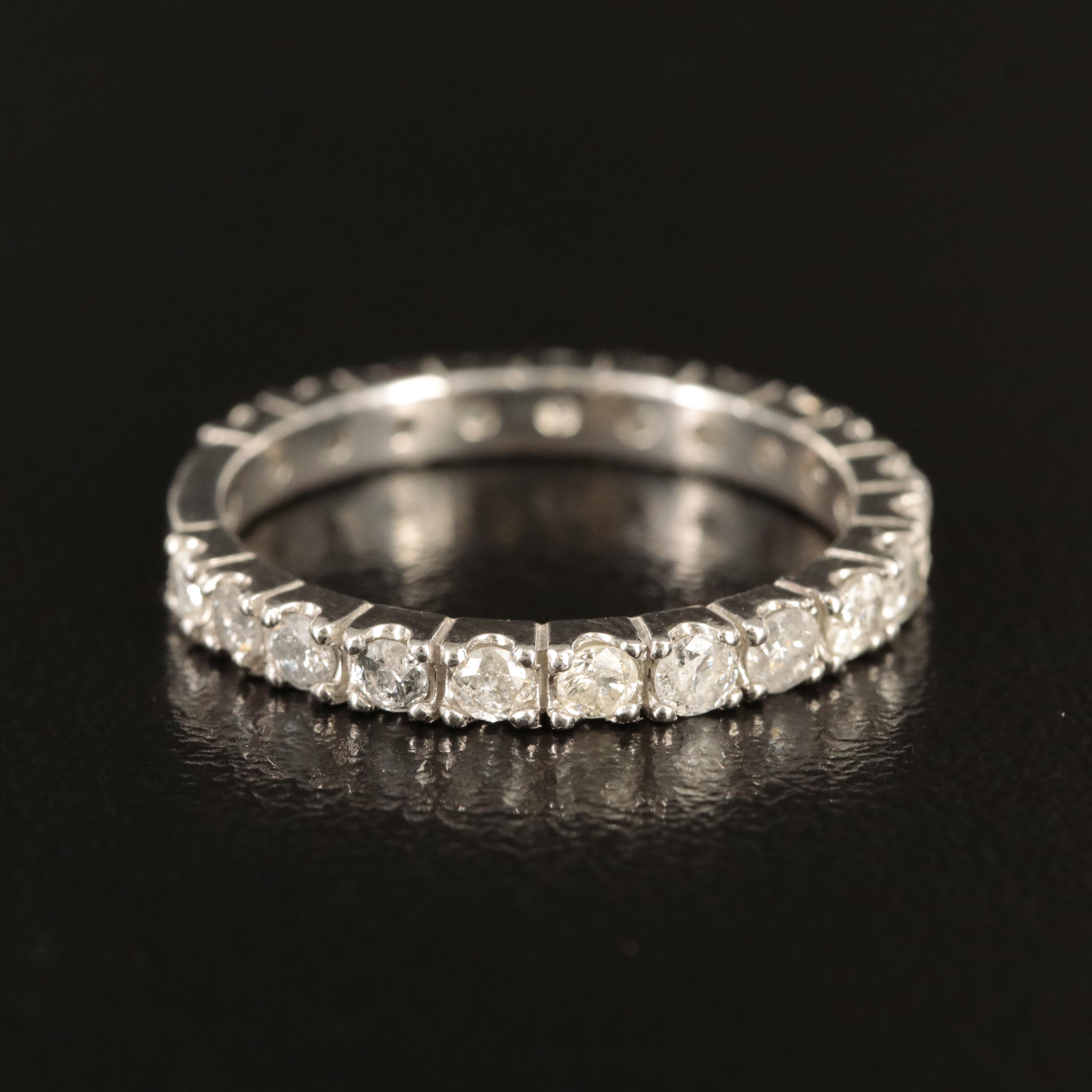 Platinum 1.03 CTW Diamond Eternity Band