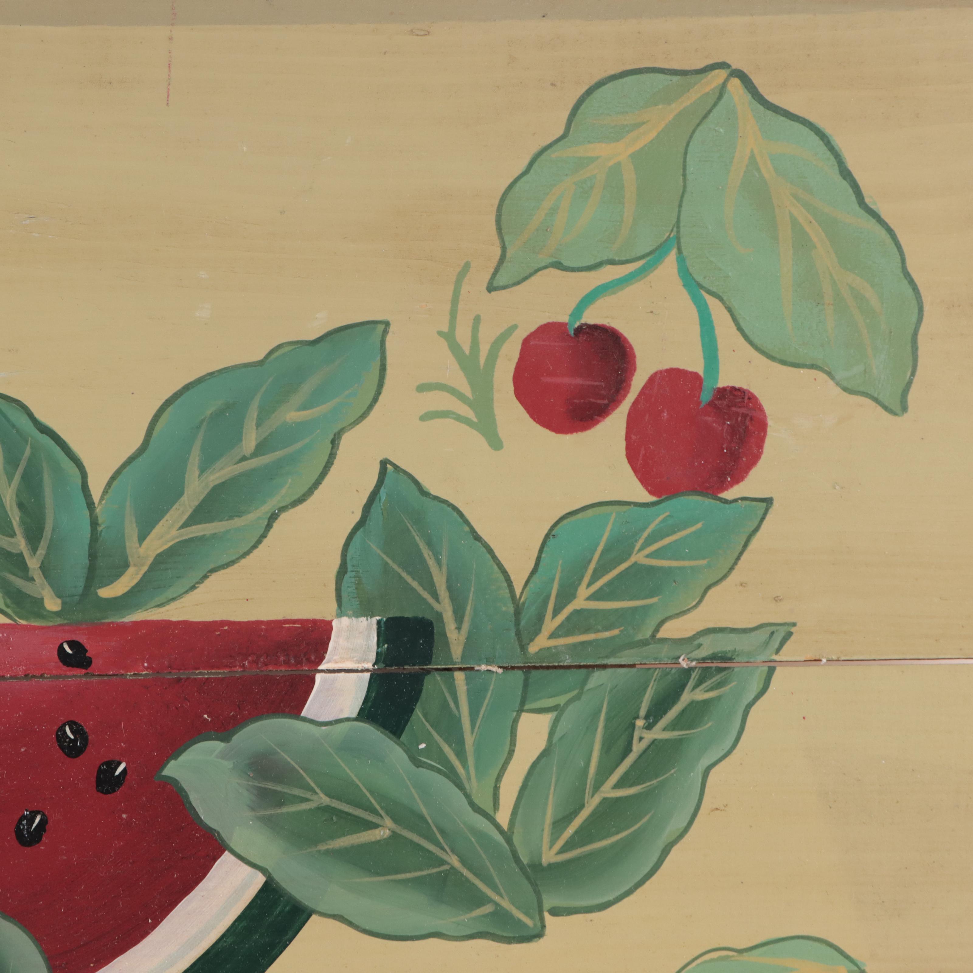 Acrylic Painting of Various Fruits