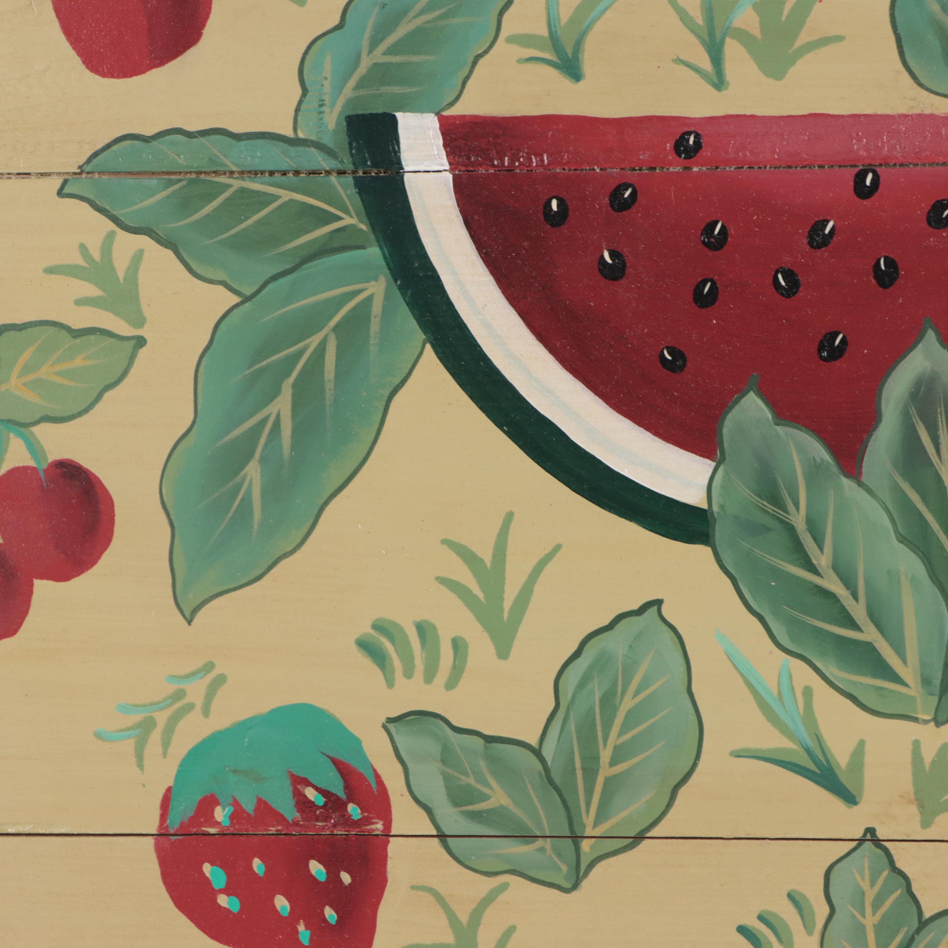 Acrylic Painting of Various Fruits