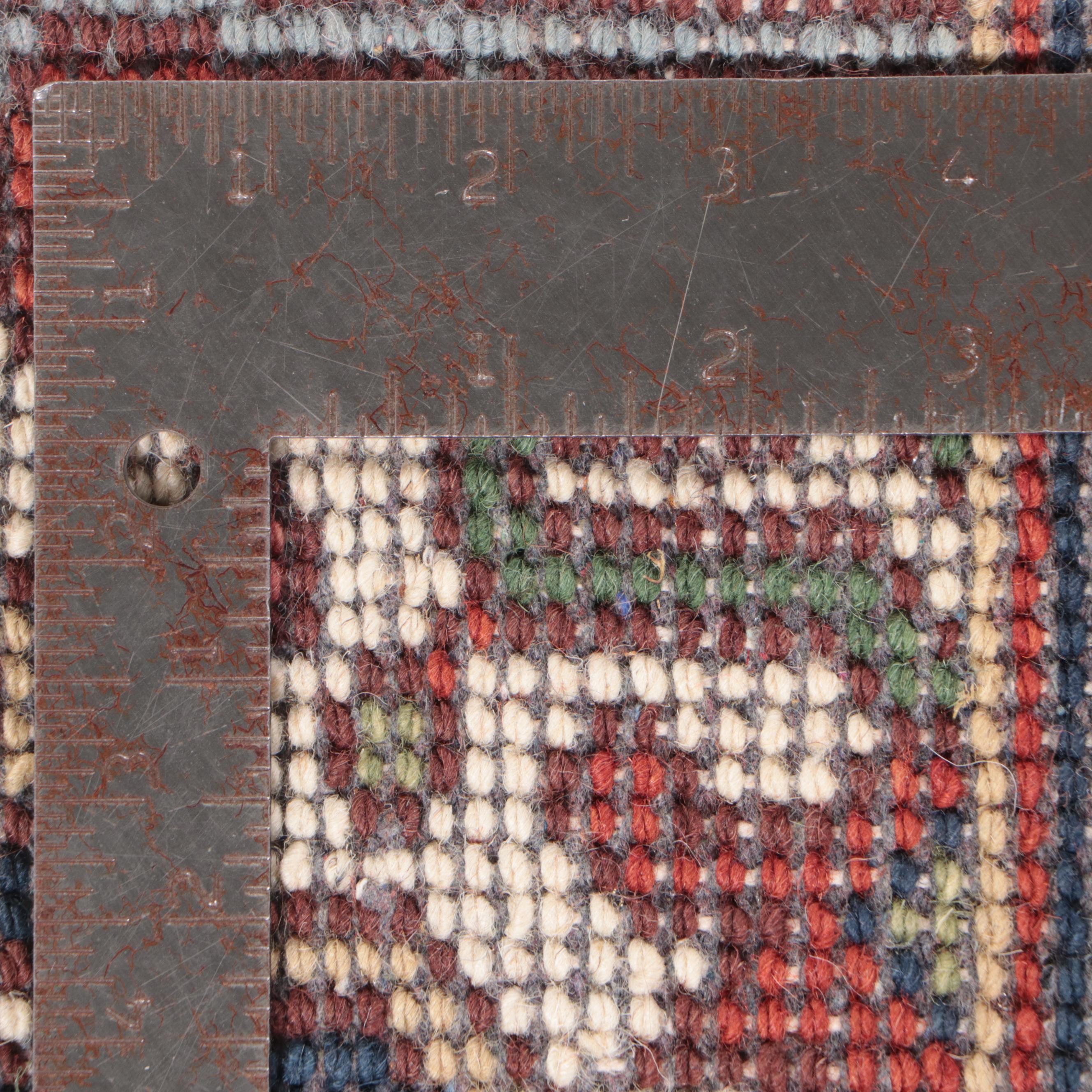 2'5 x 13'8 Hand-Knotted Indo-Persian Heriz Serpai Carpet Runner