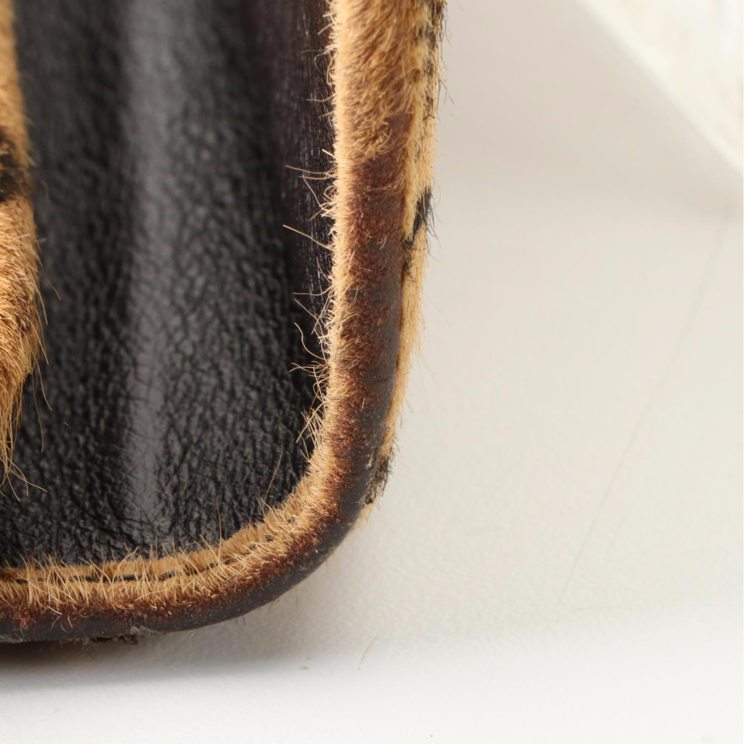 Celine Signature Calf Hair Continental Wallet