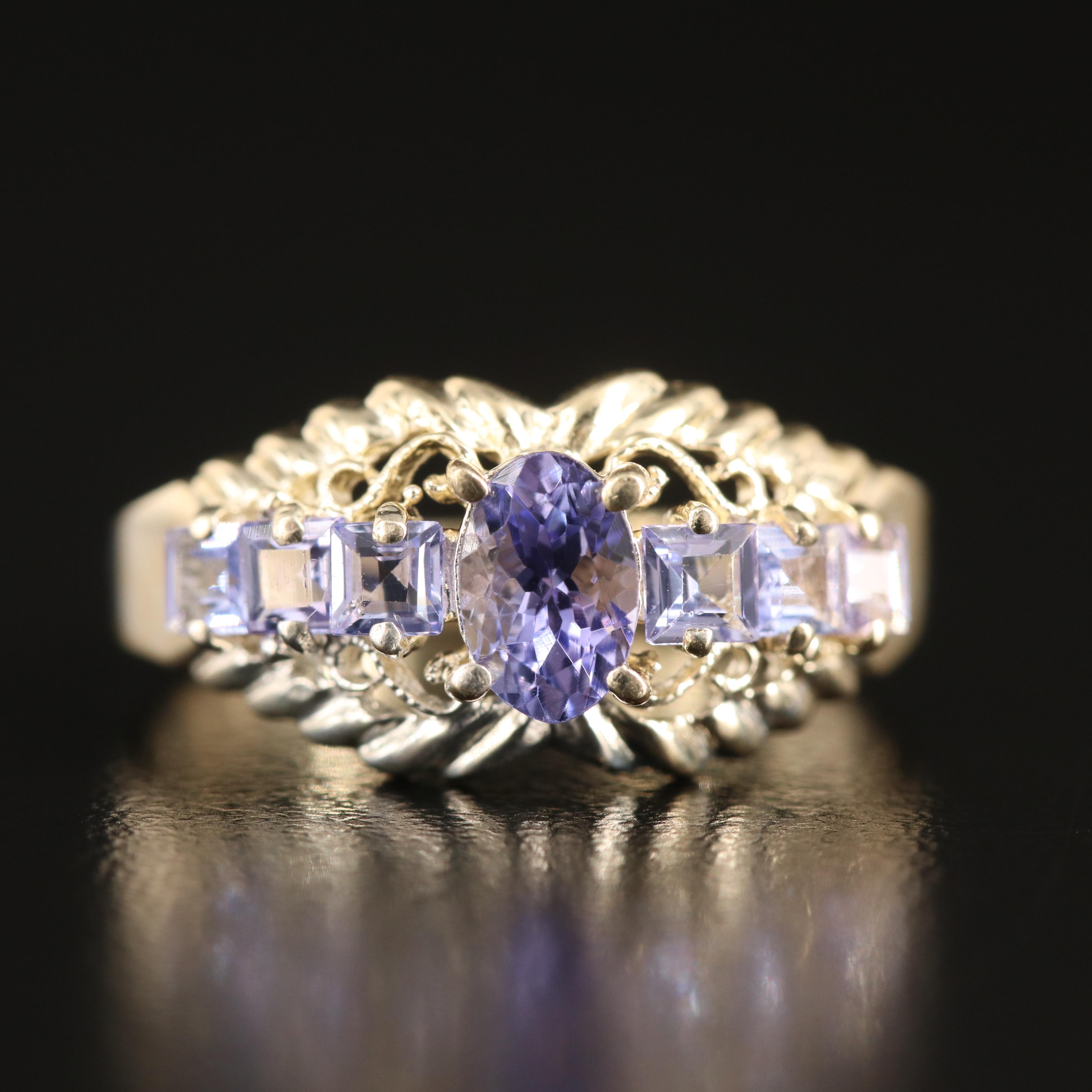 14K Tanzanite Ring