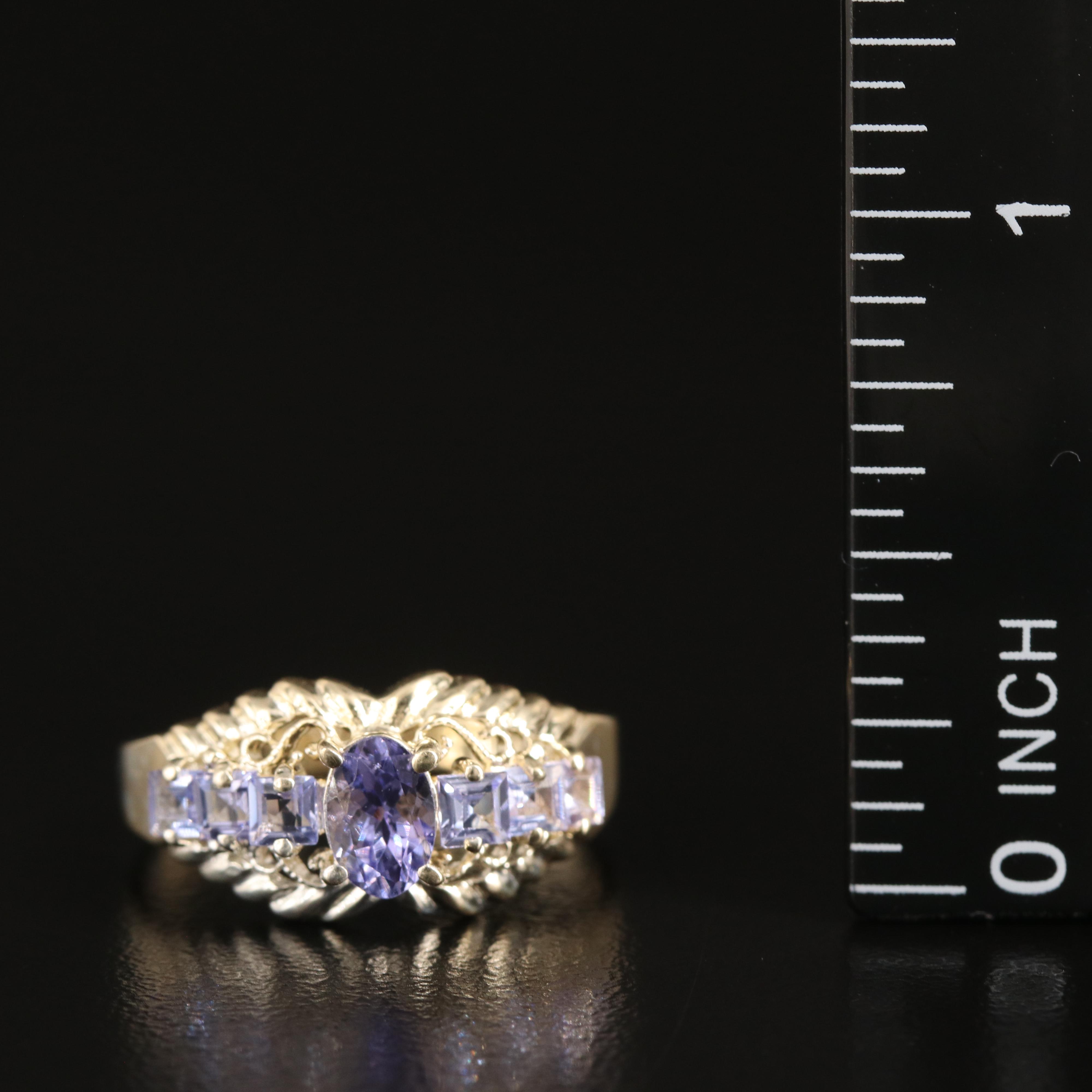 14K Tanzanite Ring