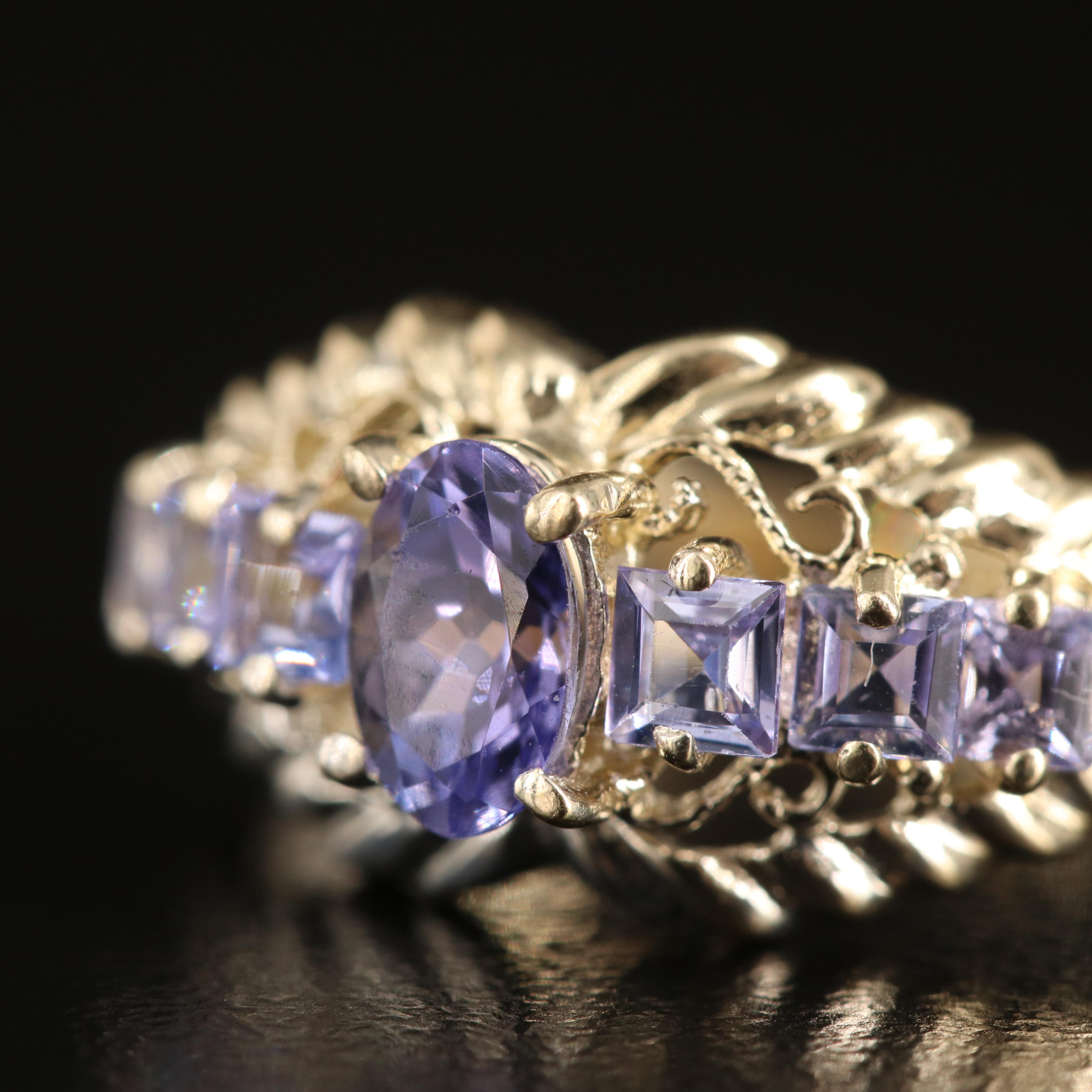 14K Tanzanite Ring