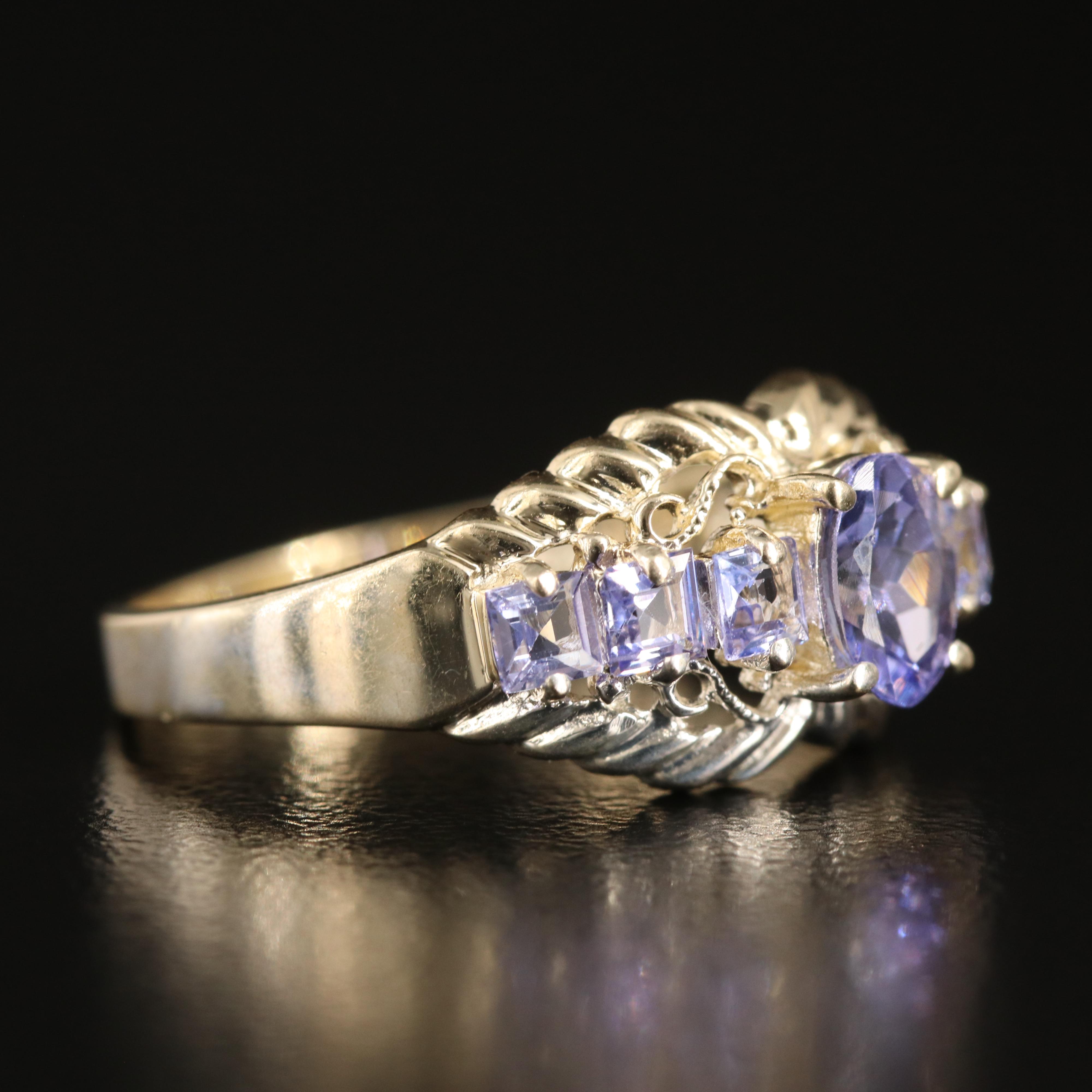 14K Tanzanite Ring