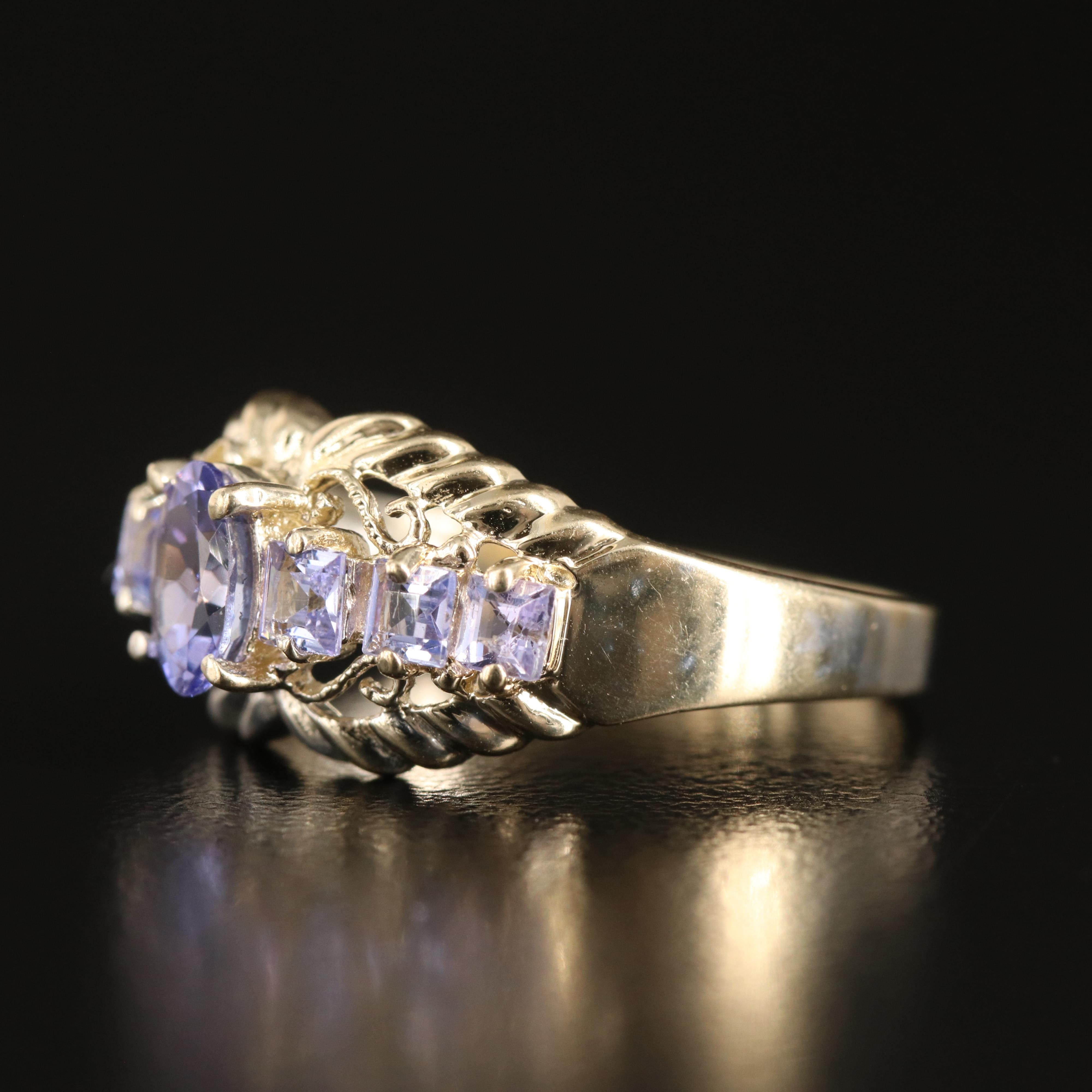 14K Tanzanite Ring