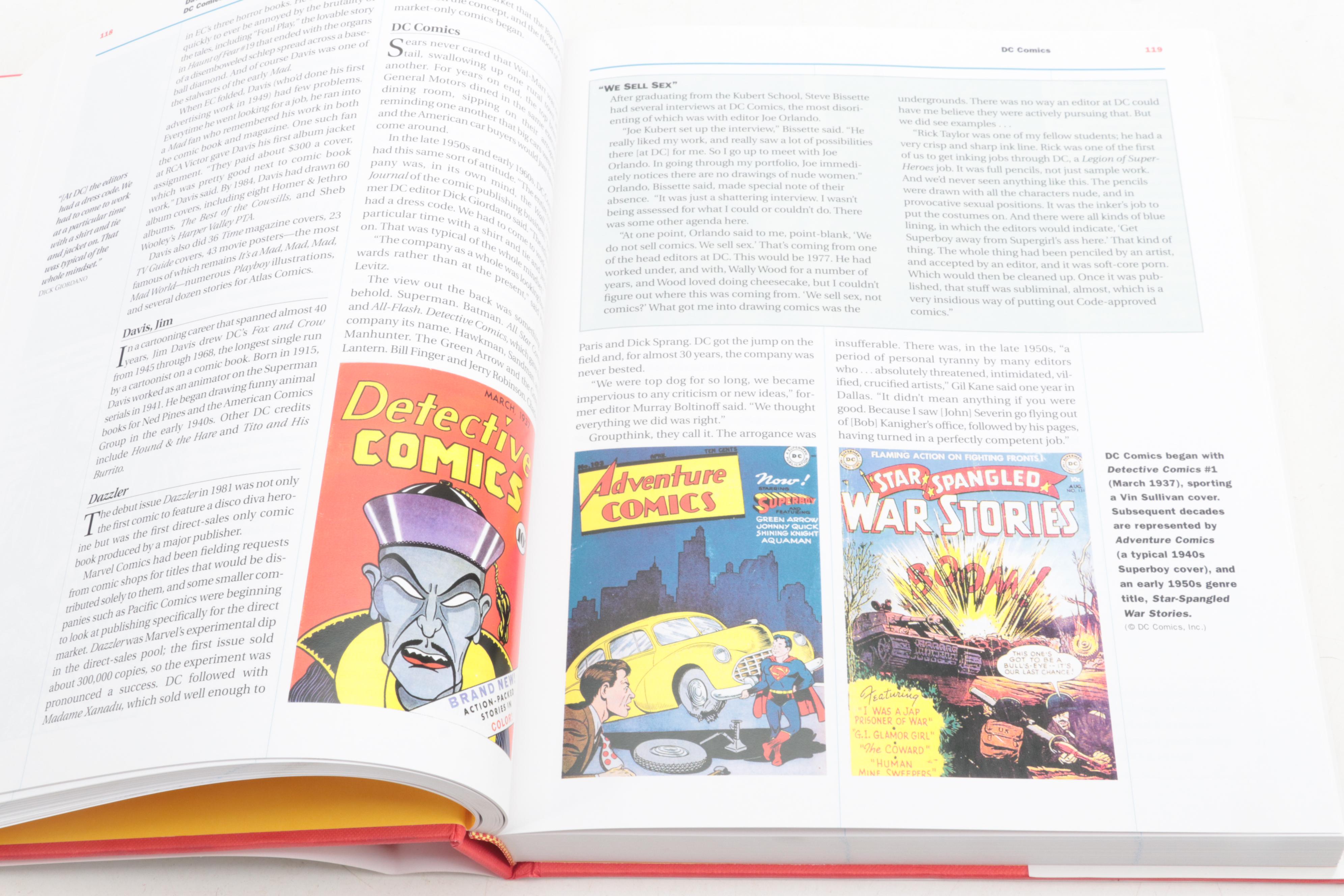 First Edition "Comics: Between the Panels" and More Comic Book History Books