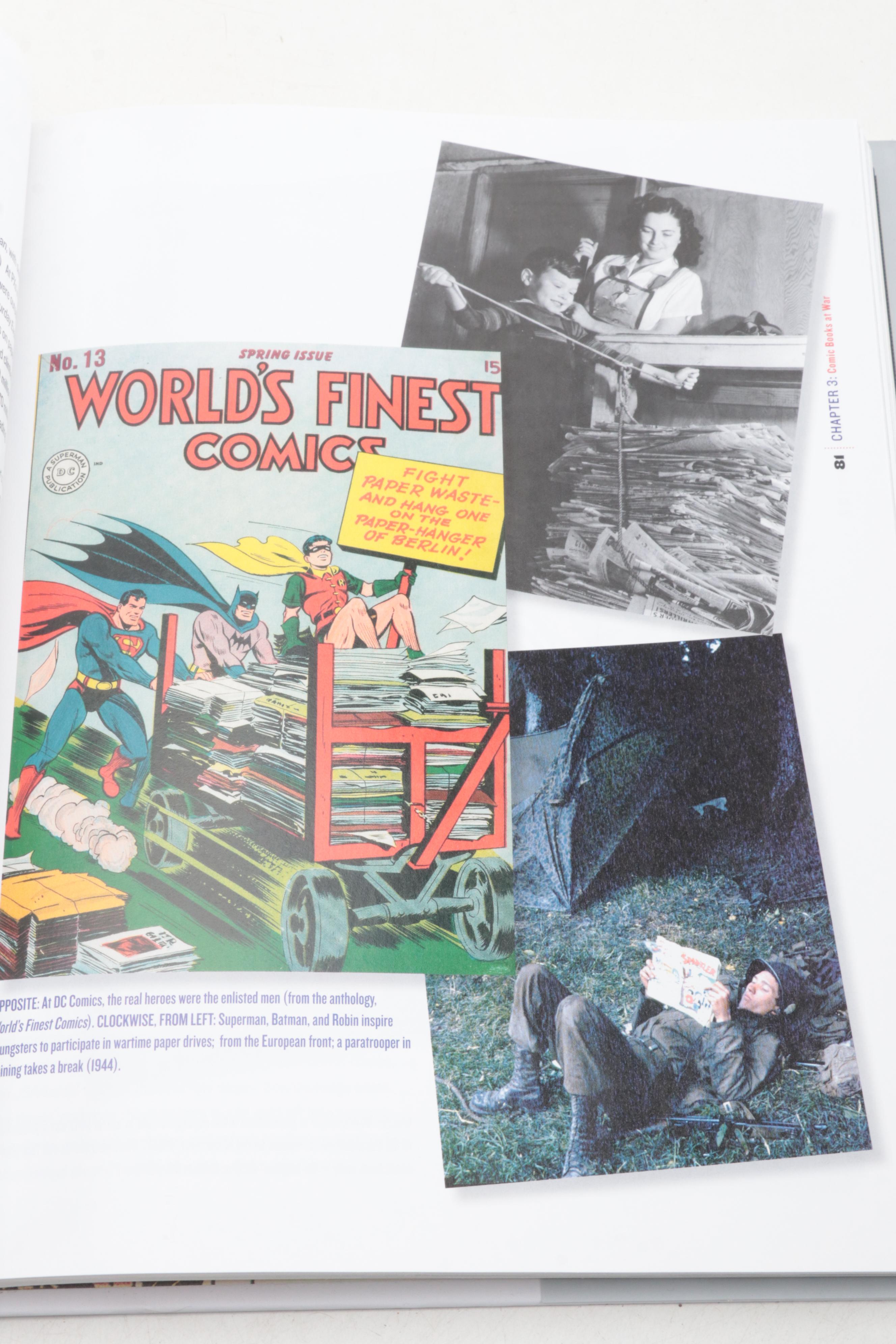 First Edition "Comics: Between the Panels" and More Comic Book History Books