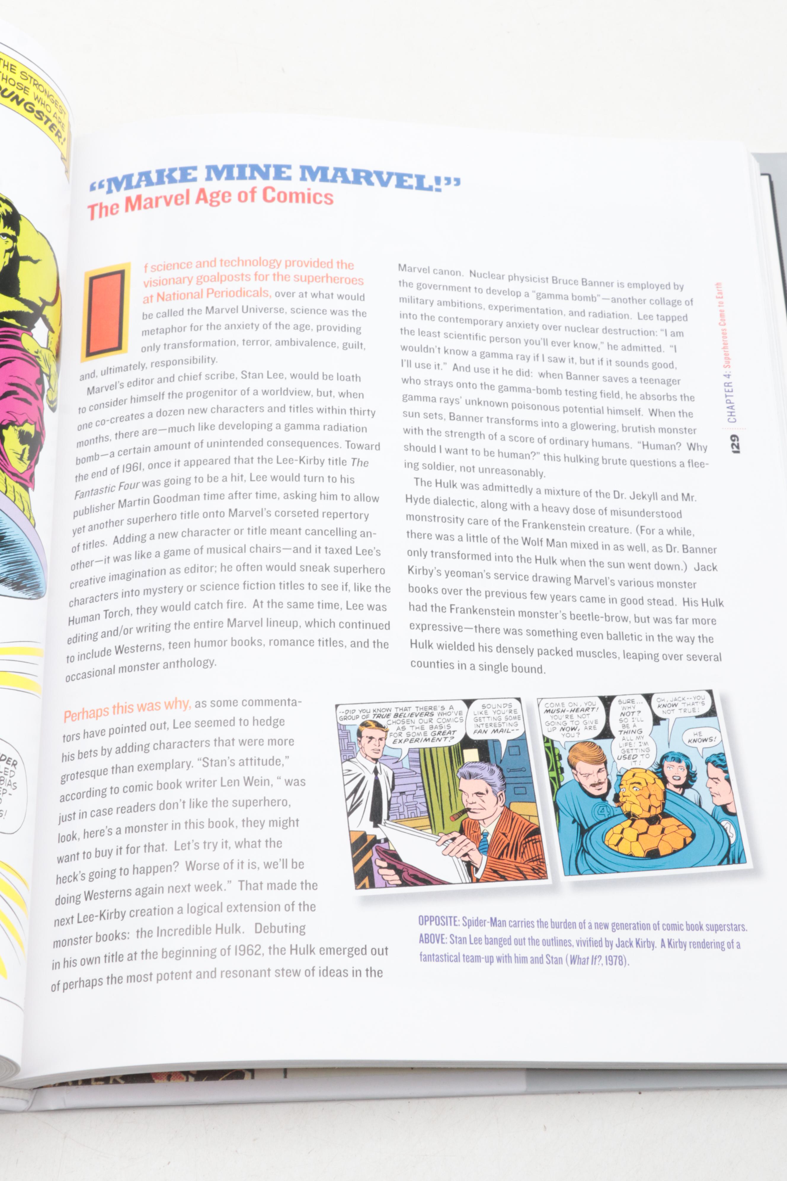 First Edition "Comics: Between the Panels" and More Comic Book History Books