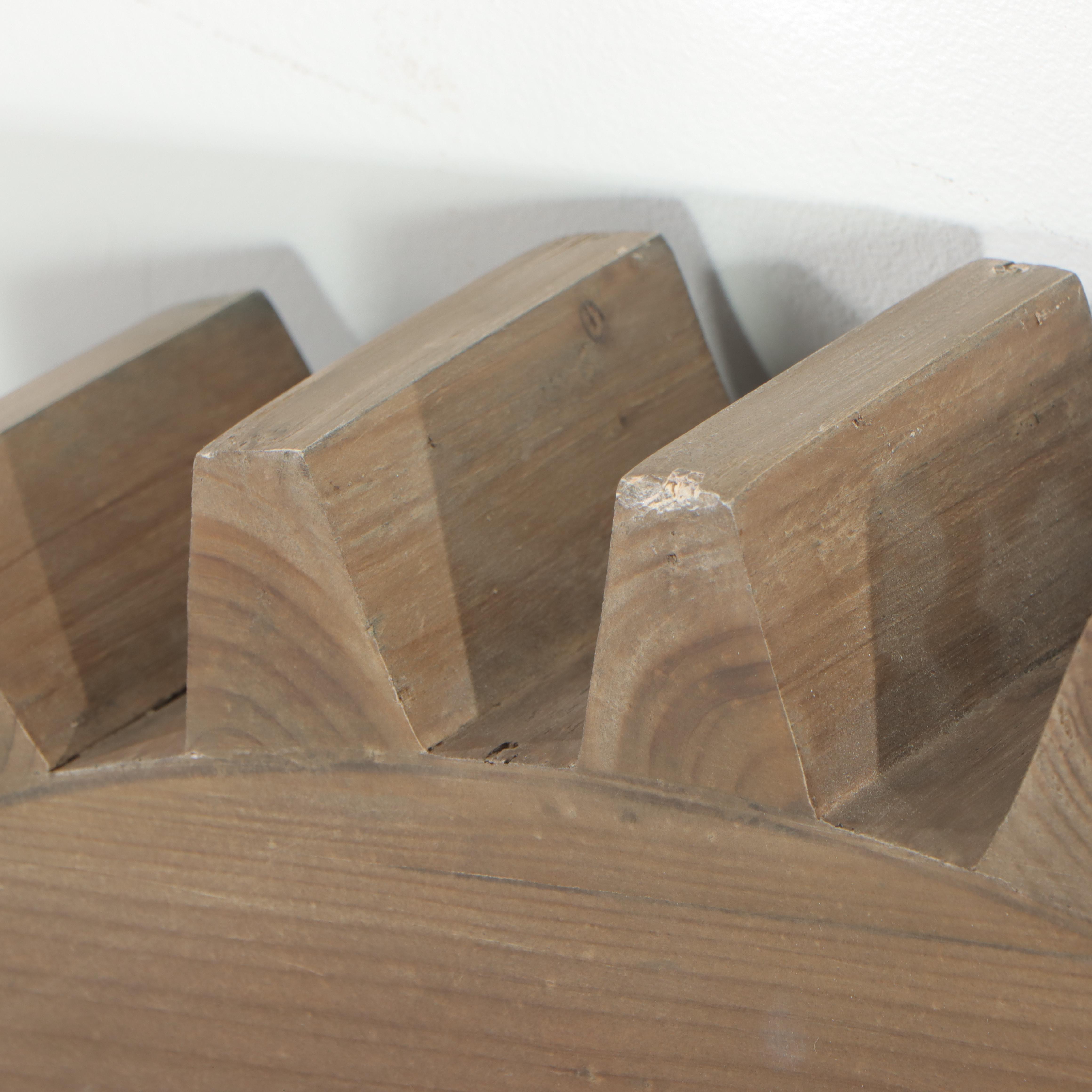 Three Mercana Industrial Style Graduated "Cog" Mirrors