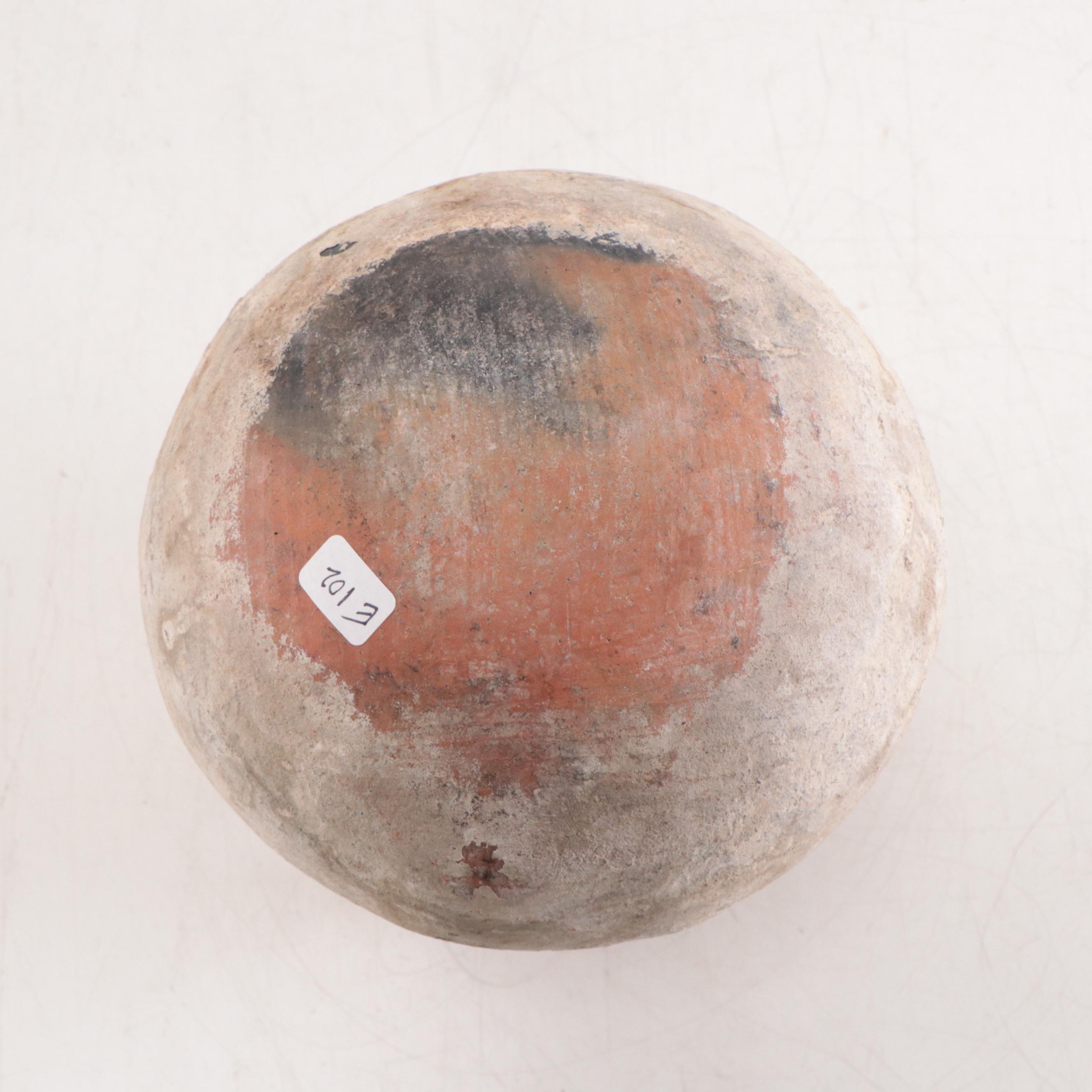 Yoruba (Nigeria) Slip-Glazed Earthenware Oshun Shrine Jar