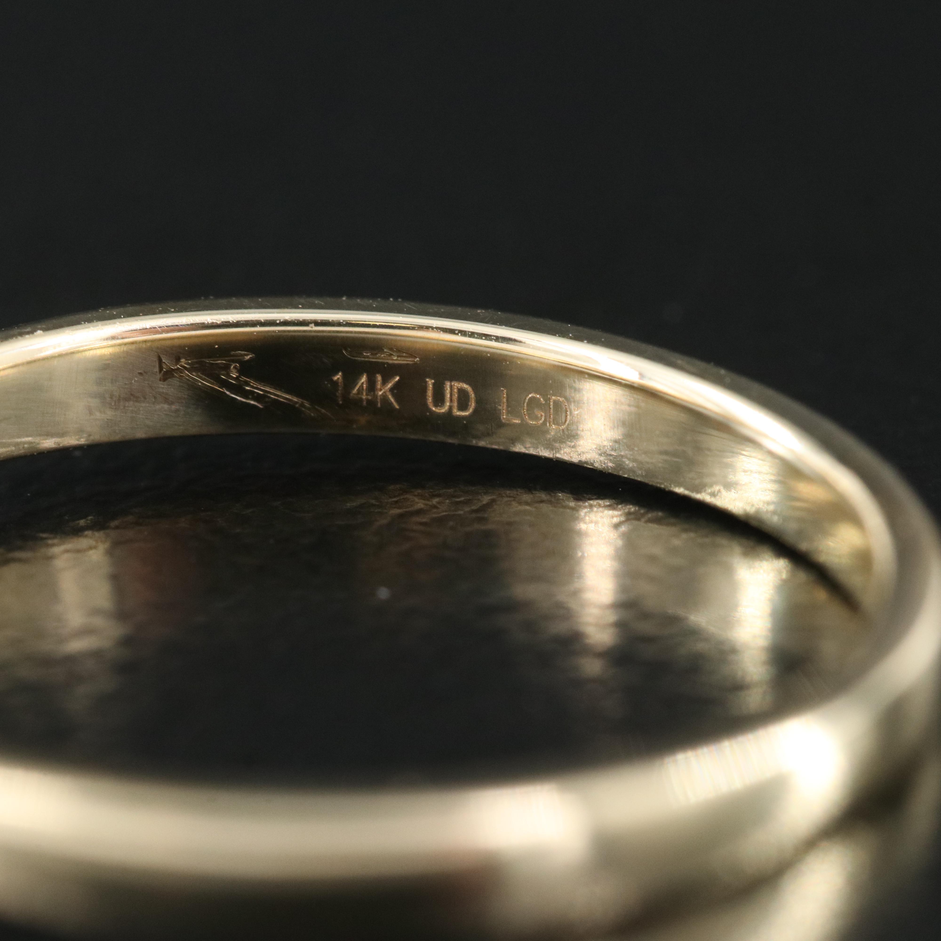 14K 0.47 CTW Lab Grown Diamond Ring with IGI Report