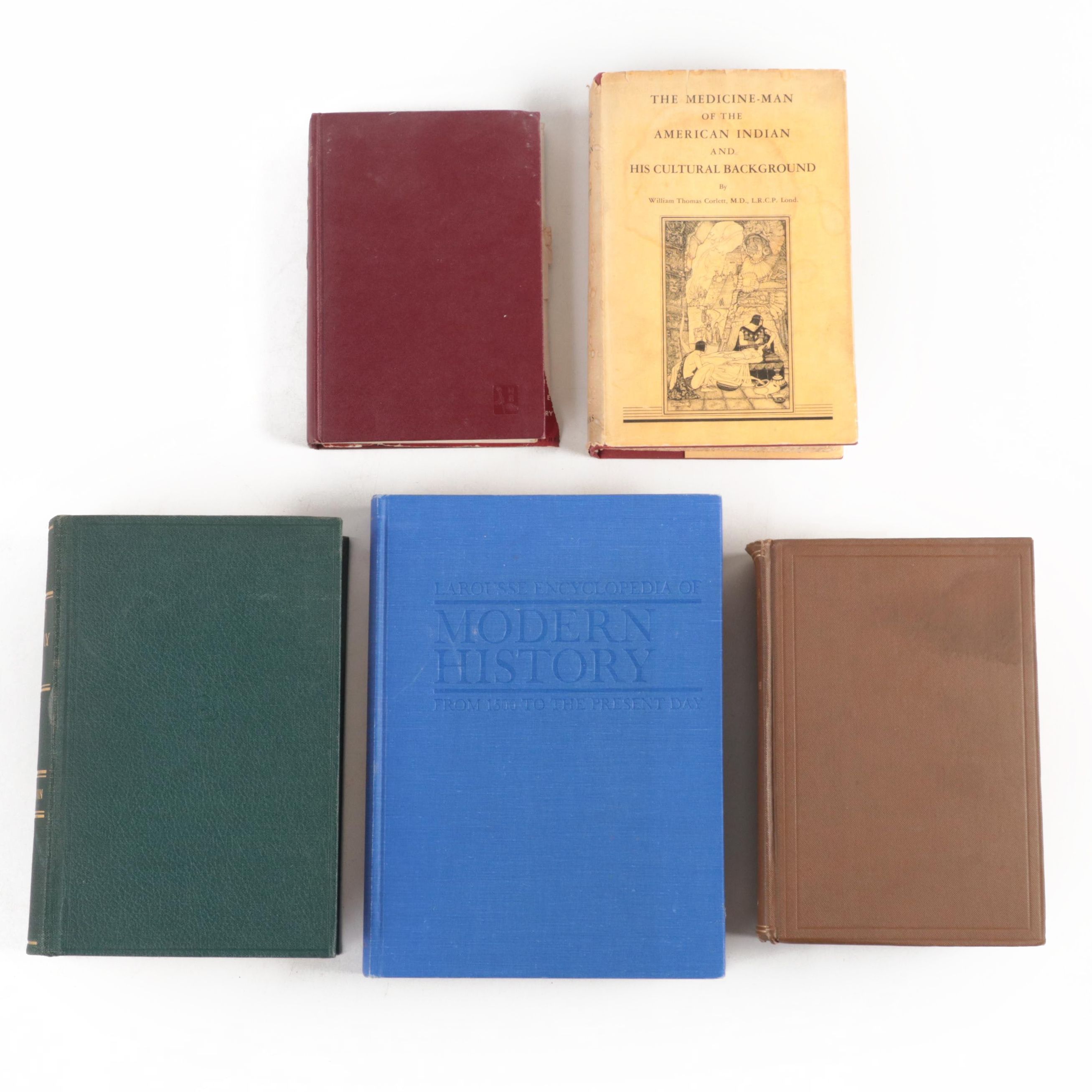 First Edition "Larousse Encyclopedia of Modern History" and More Nonfiction