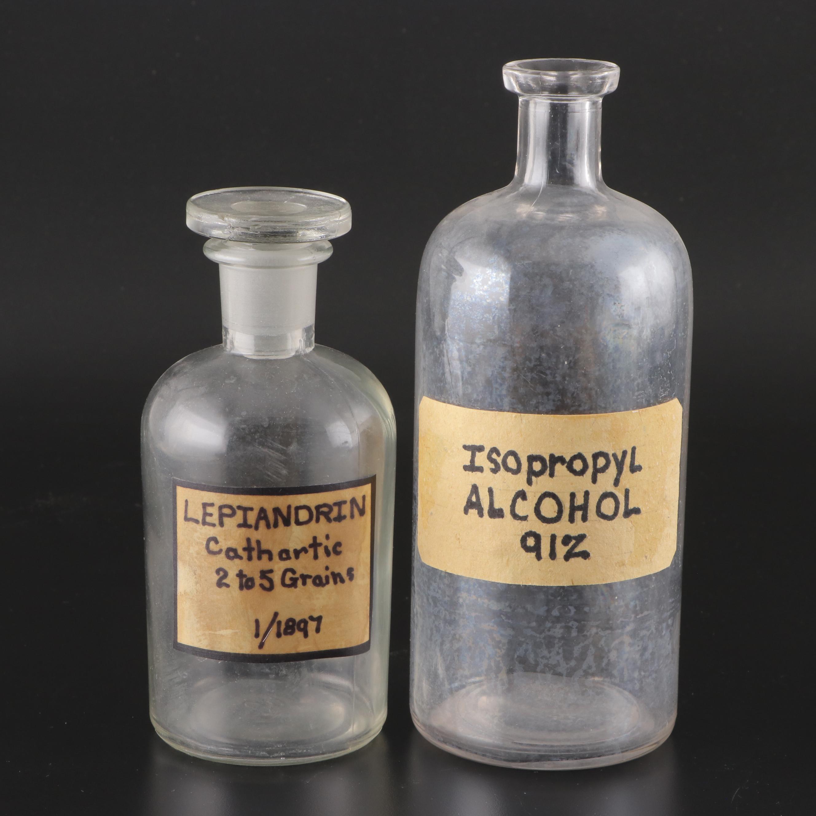 Pyrex, Kimax with Other Laboratory and Apothecary Glassware and Jars