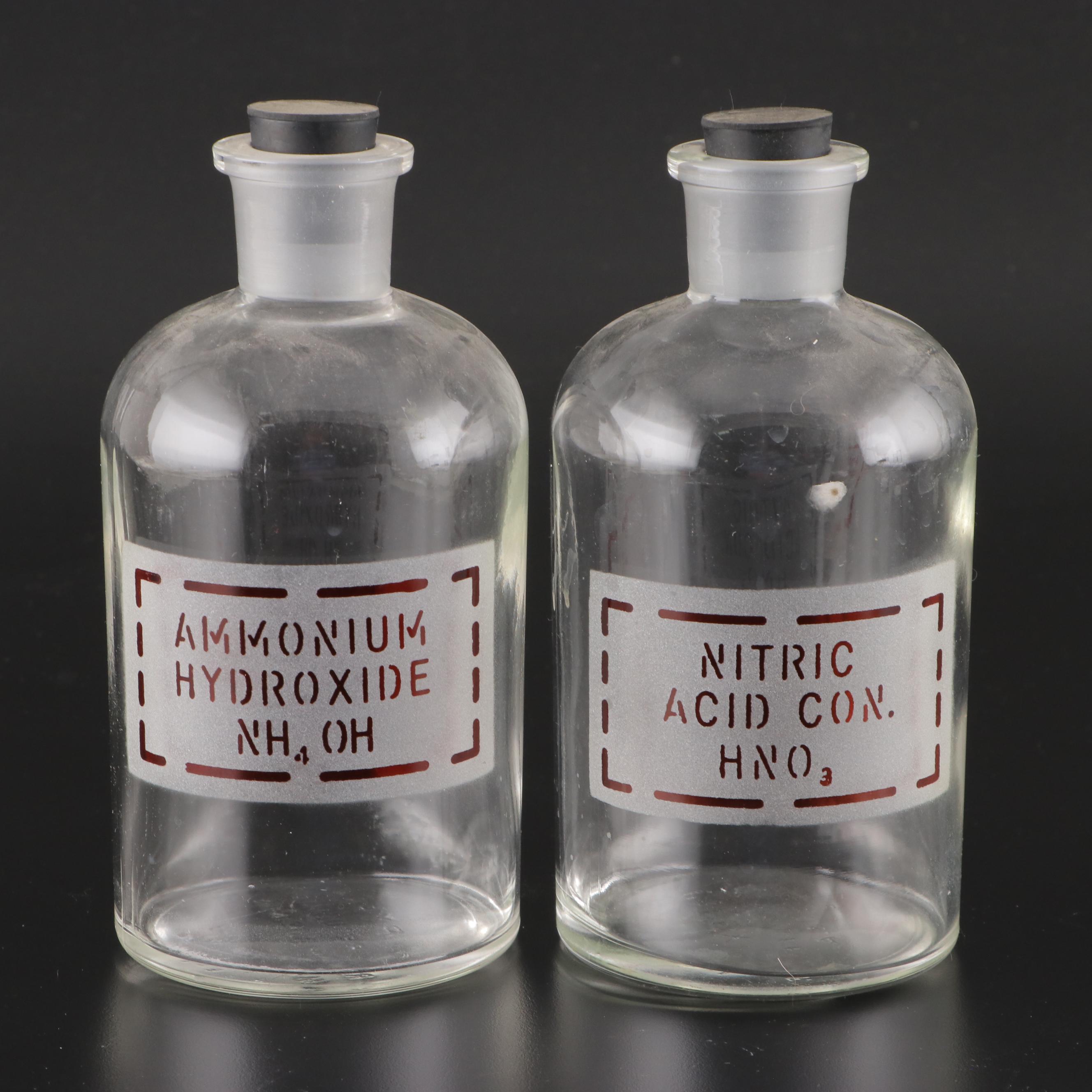 Pyrex, Kimax with Other Laboratory and Apothecary Glassware and Jars