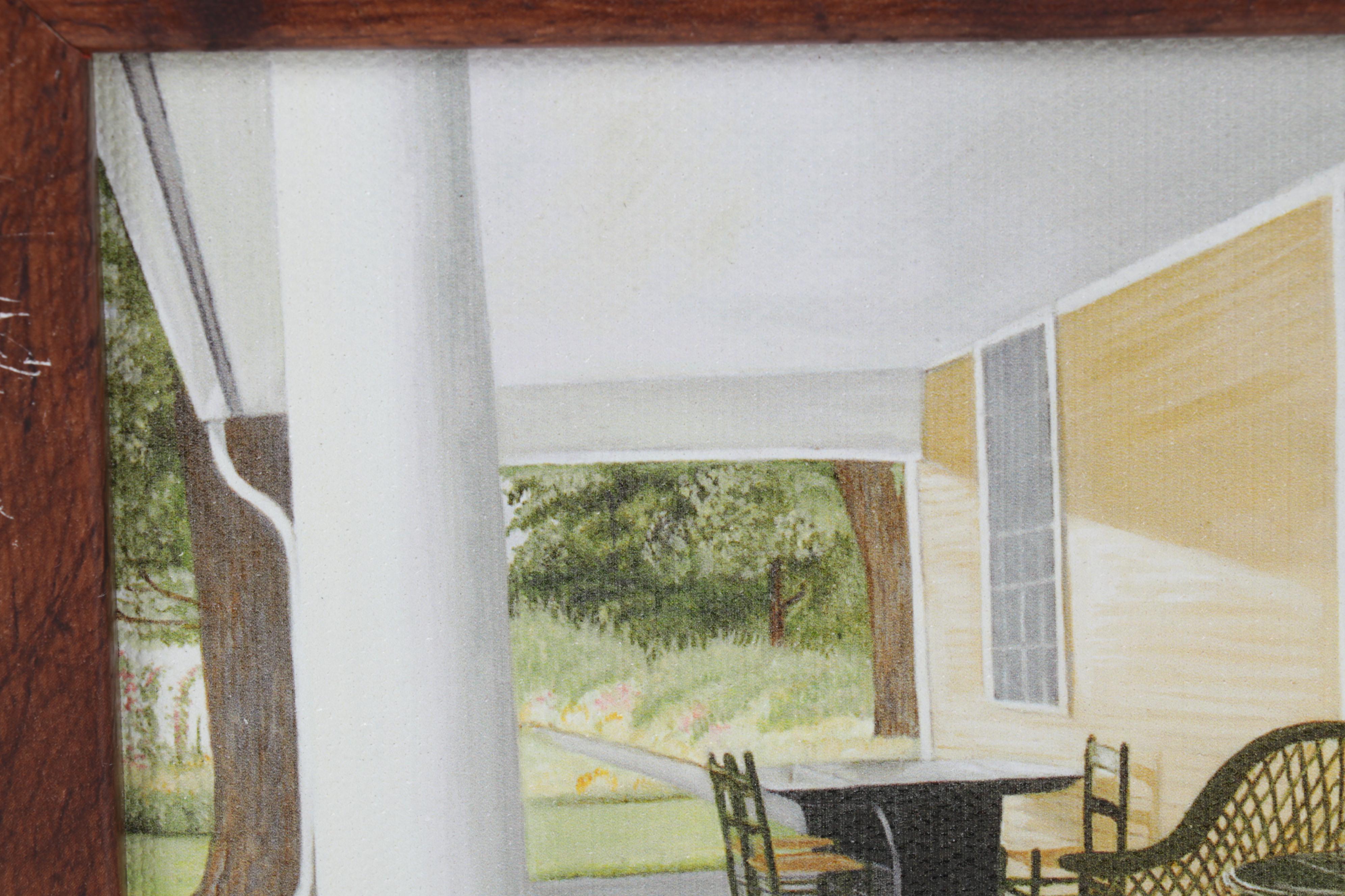 Kathleen Green Giclées "Griswold Museum" and "Piano," 21st Century