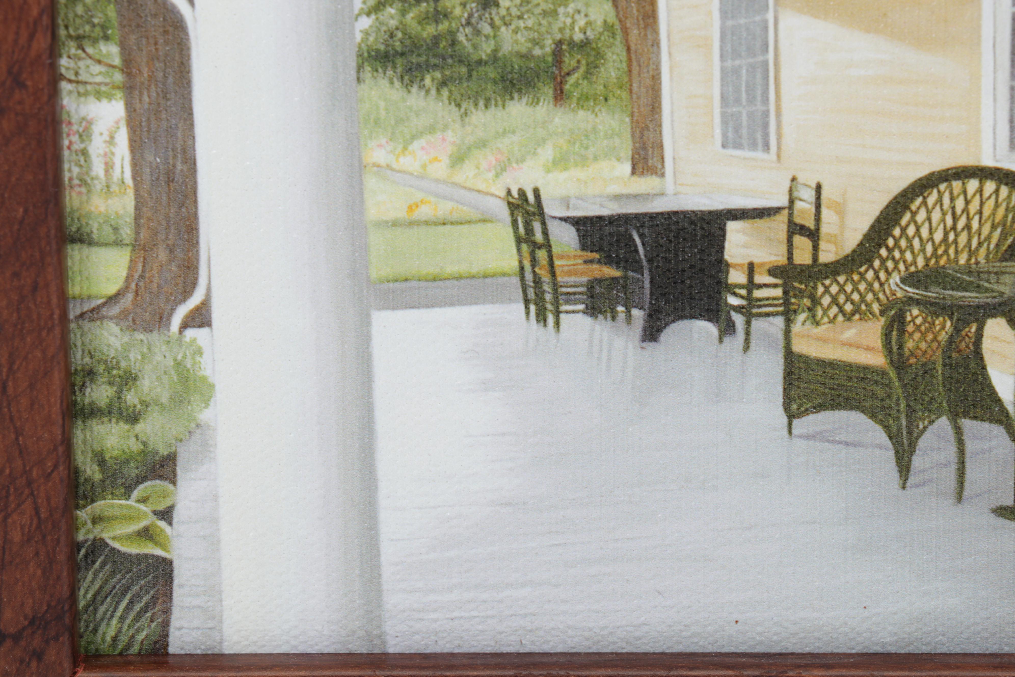 Kathleen Green Giclées "Griswold Museum" and "Piano," 21st Century