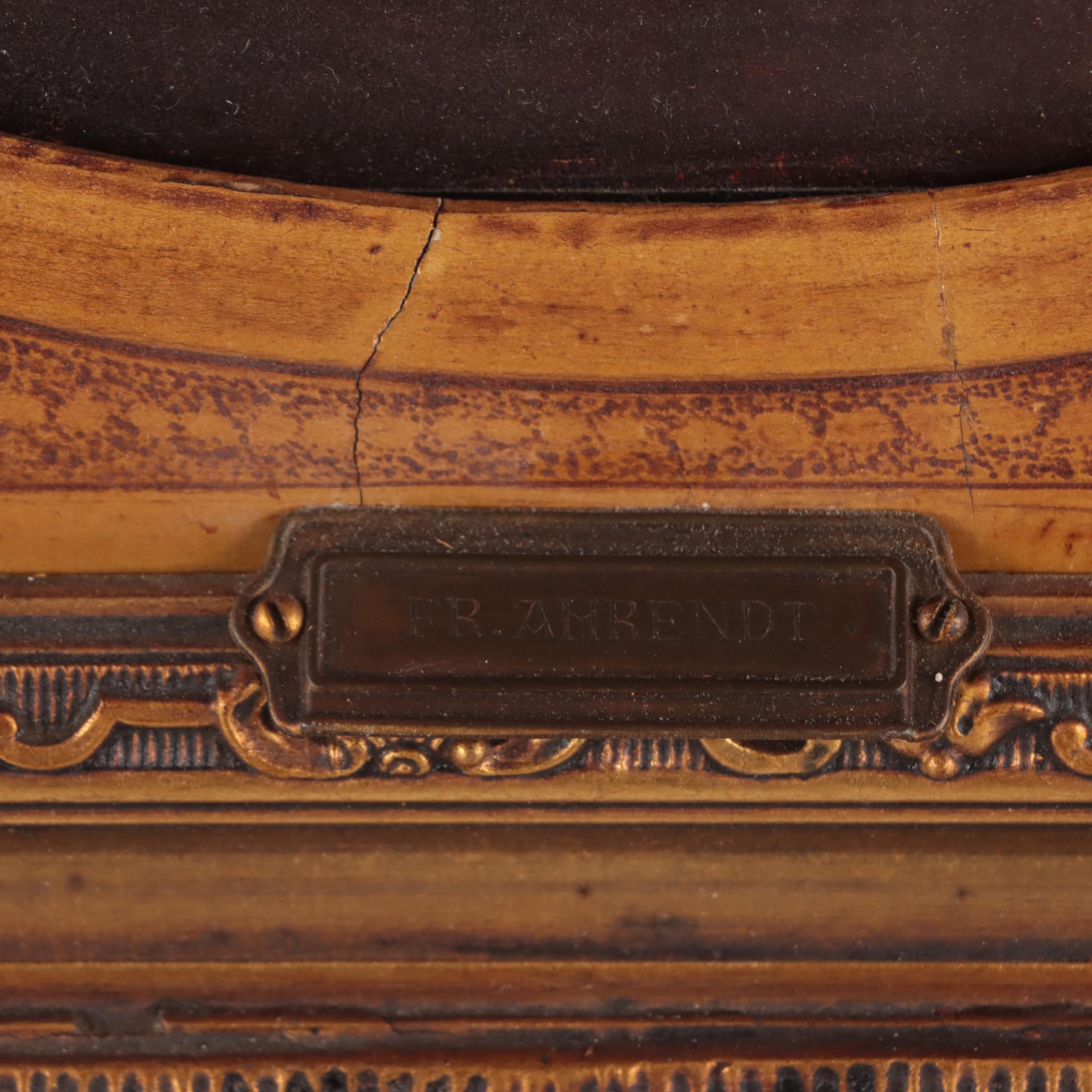 Fr. Ahrendt Portrait Oil Painting of Child "Angelica"