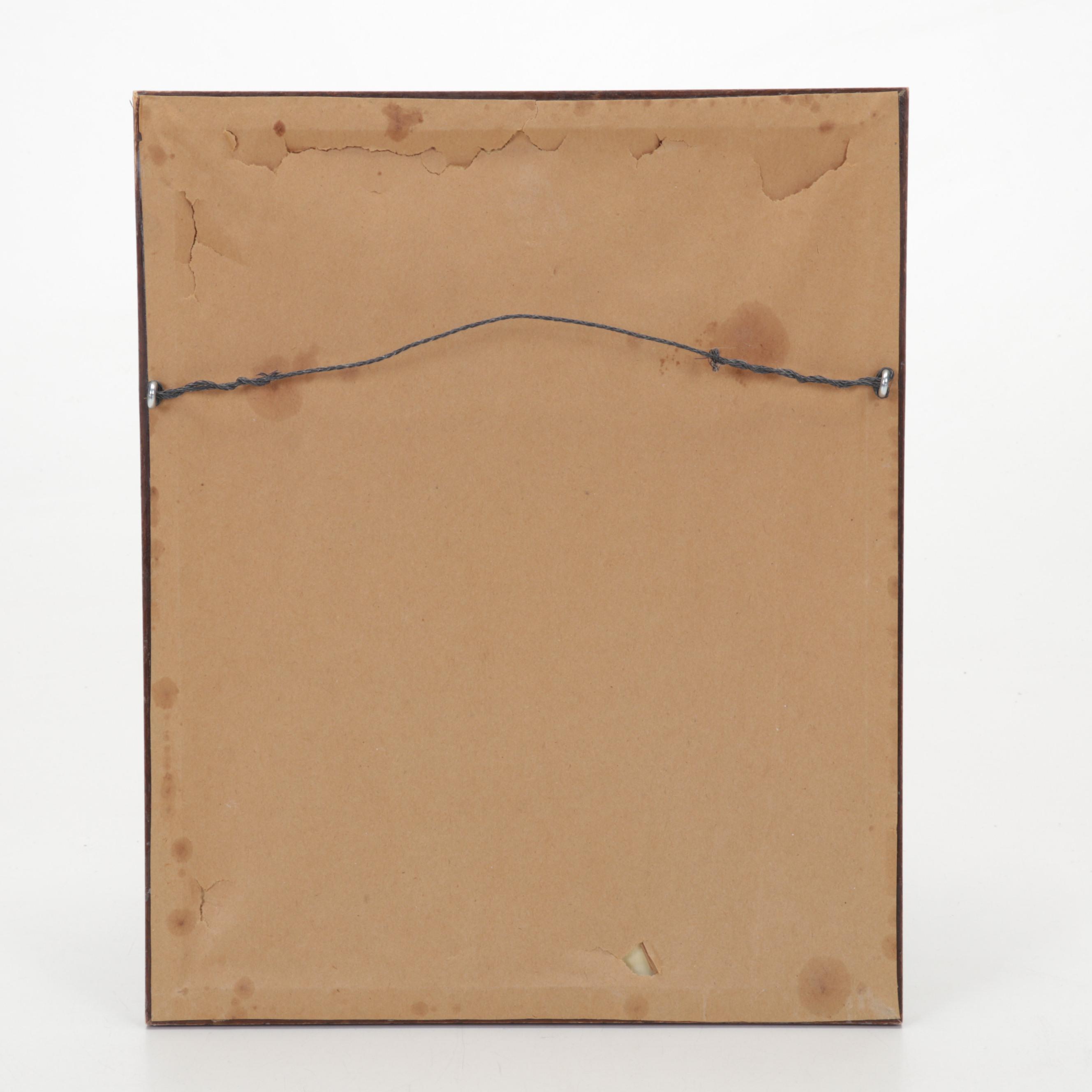 Al Kaufman Embossed Etching "Sunrise Valley," Circa 1980