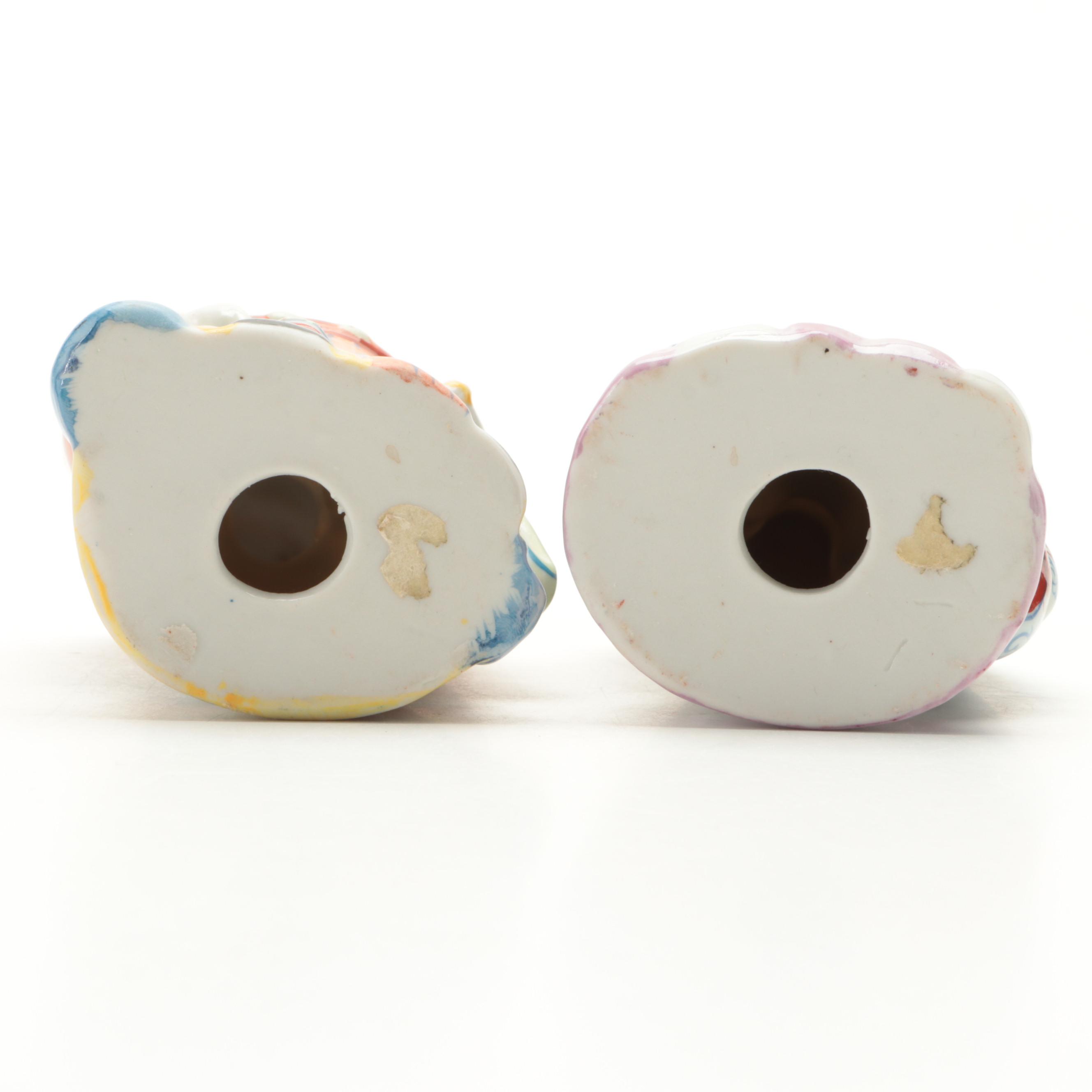 Chinese Porcelain Famille Rose Immortals Figurines