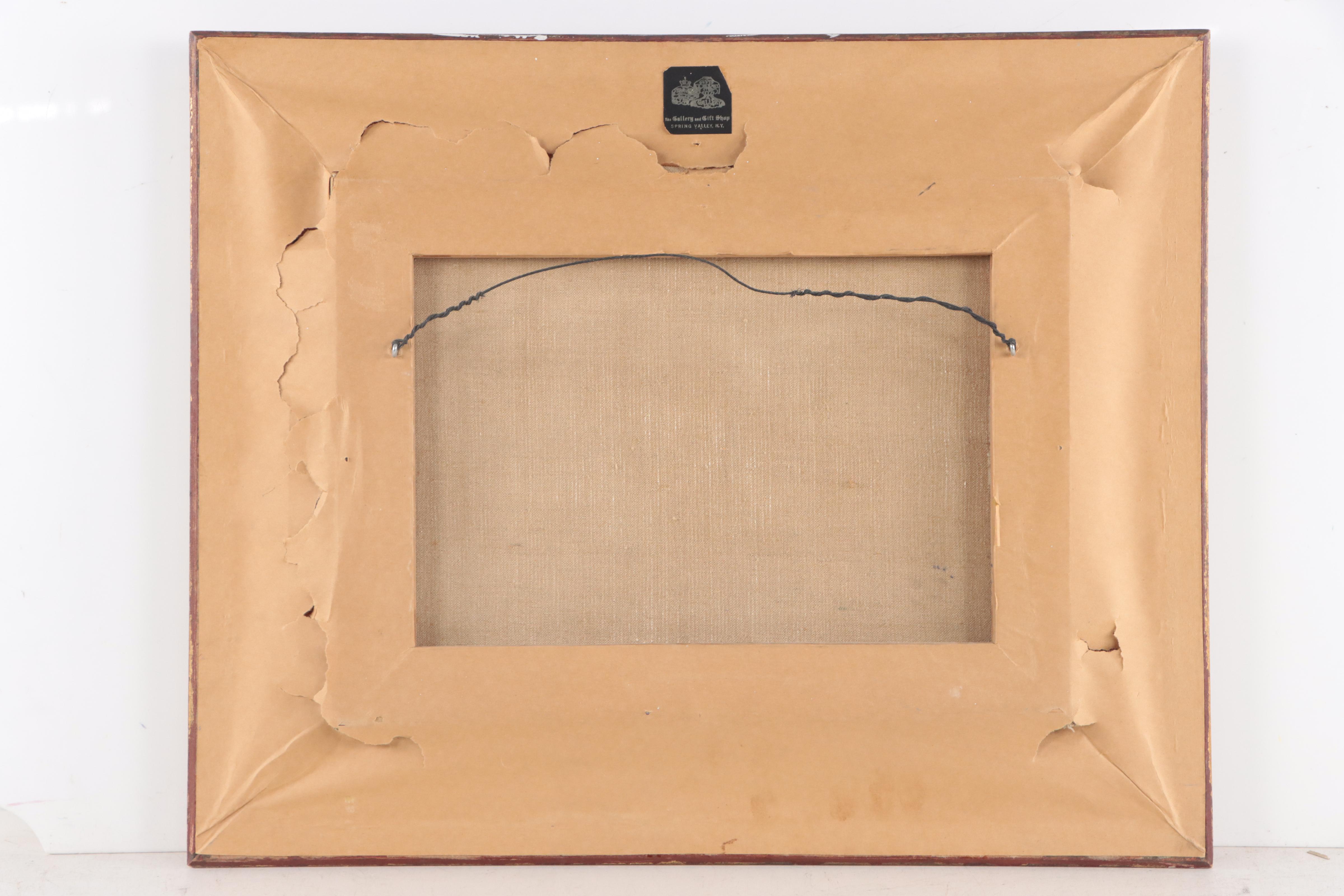 Efraim Modzelevich Abstract Landscape Oil Painting