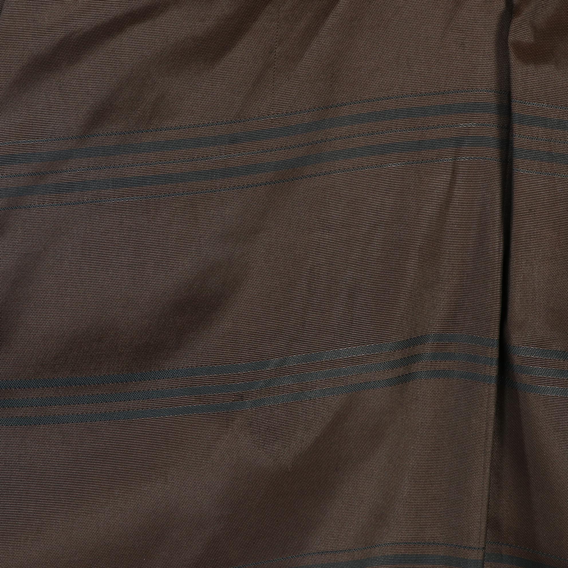 Mahogany Dyed Mouton Fur Jacket with Turned-Back Cuffs