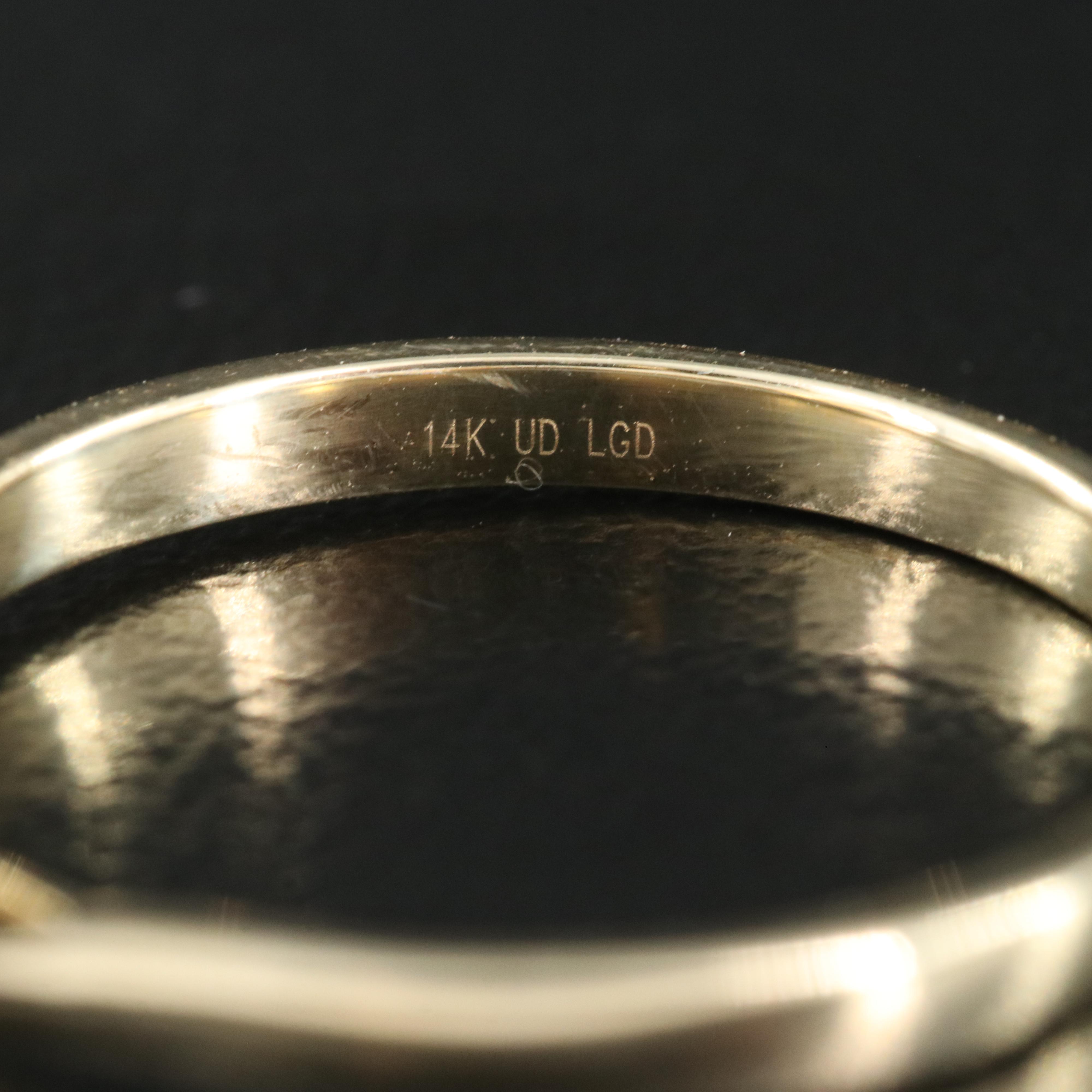 14K 0.48 CTW Lab Grown Diamond Ring with IGI Report