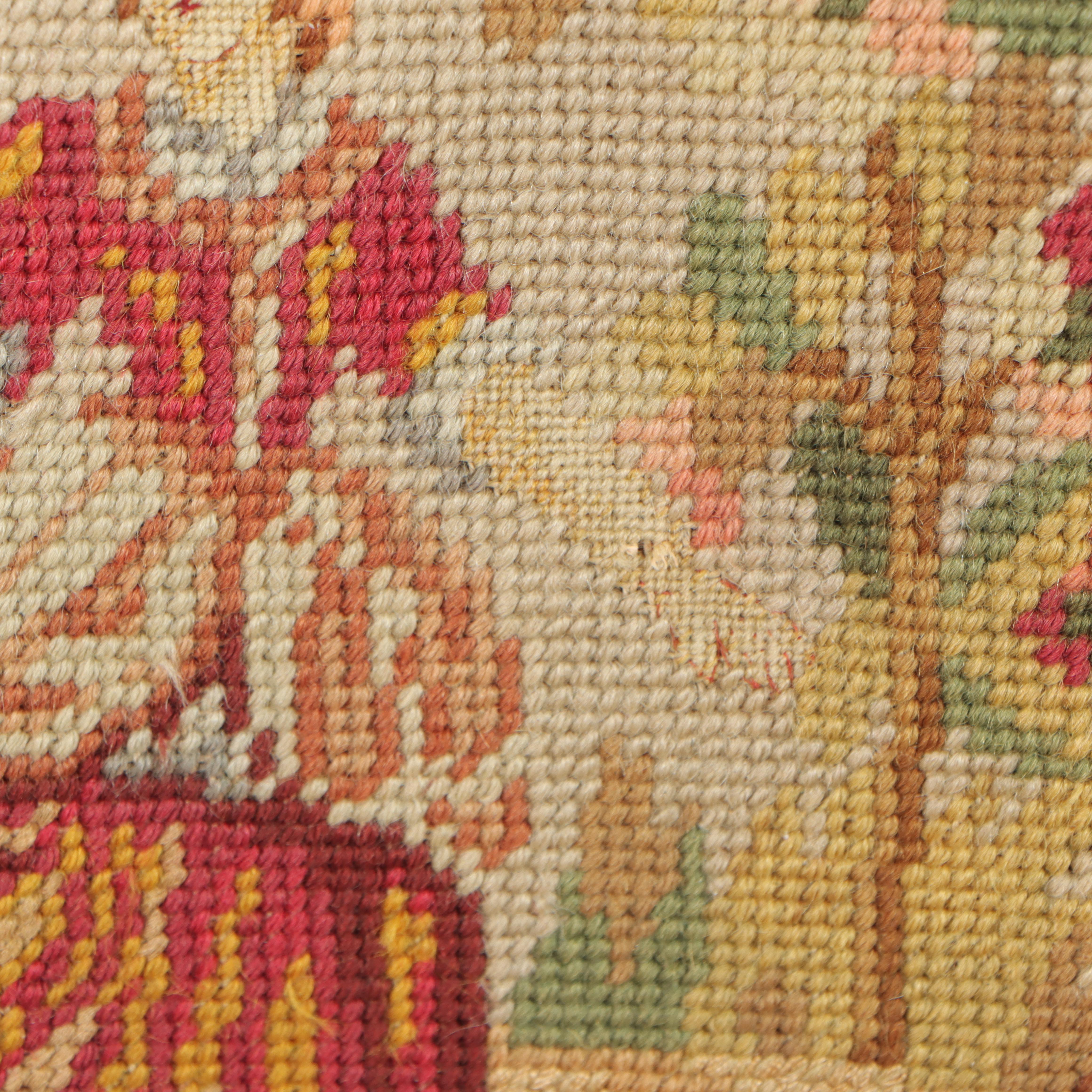 Victorian Rococo Revival Walnut and Needlepoint Upholstered Armchair