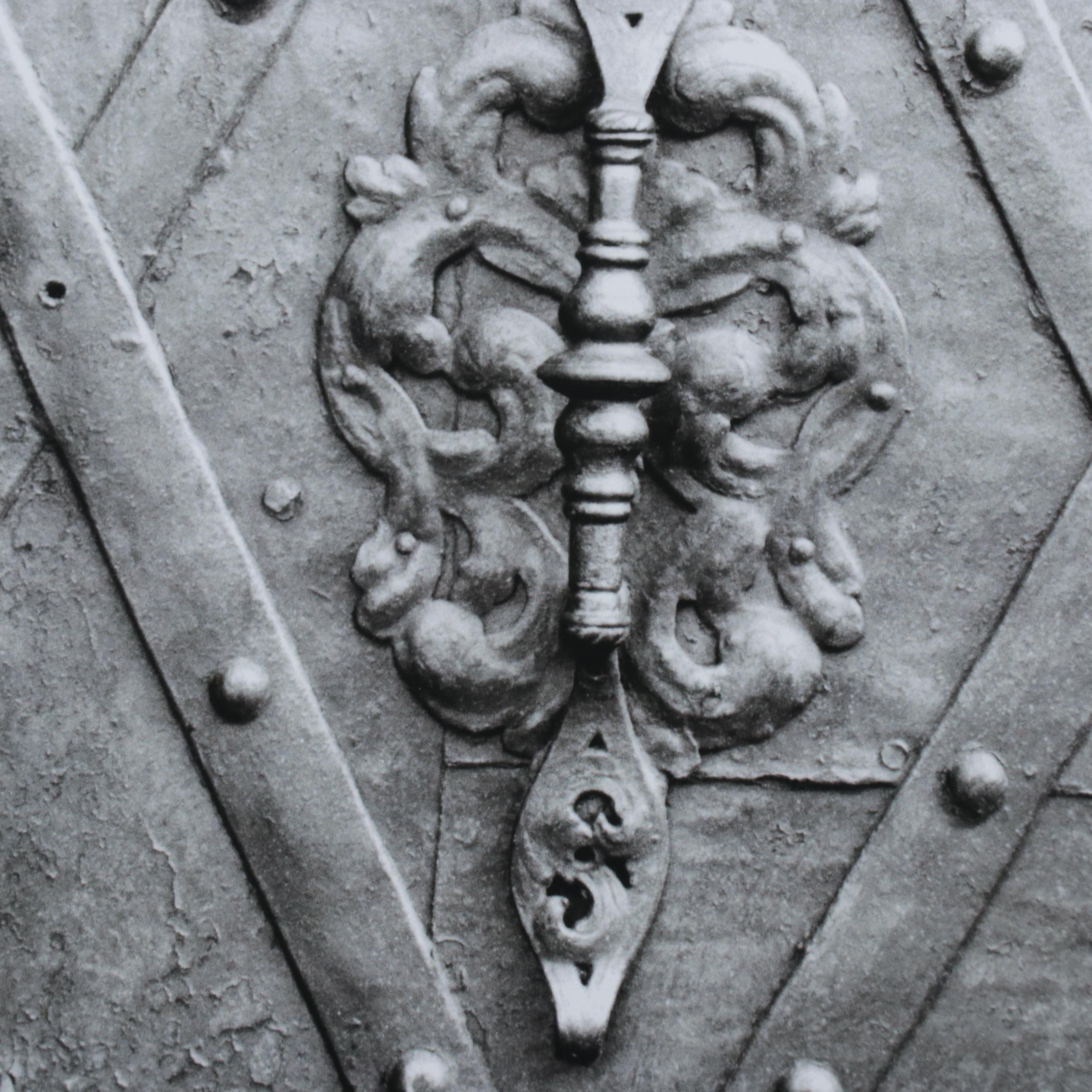 Monochromatic Giclées of Ornate Doors, 21st Century