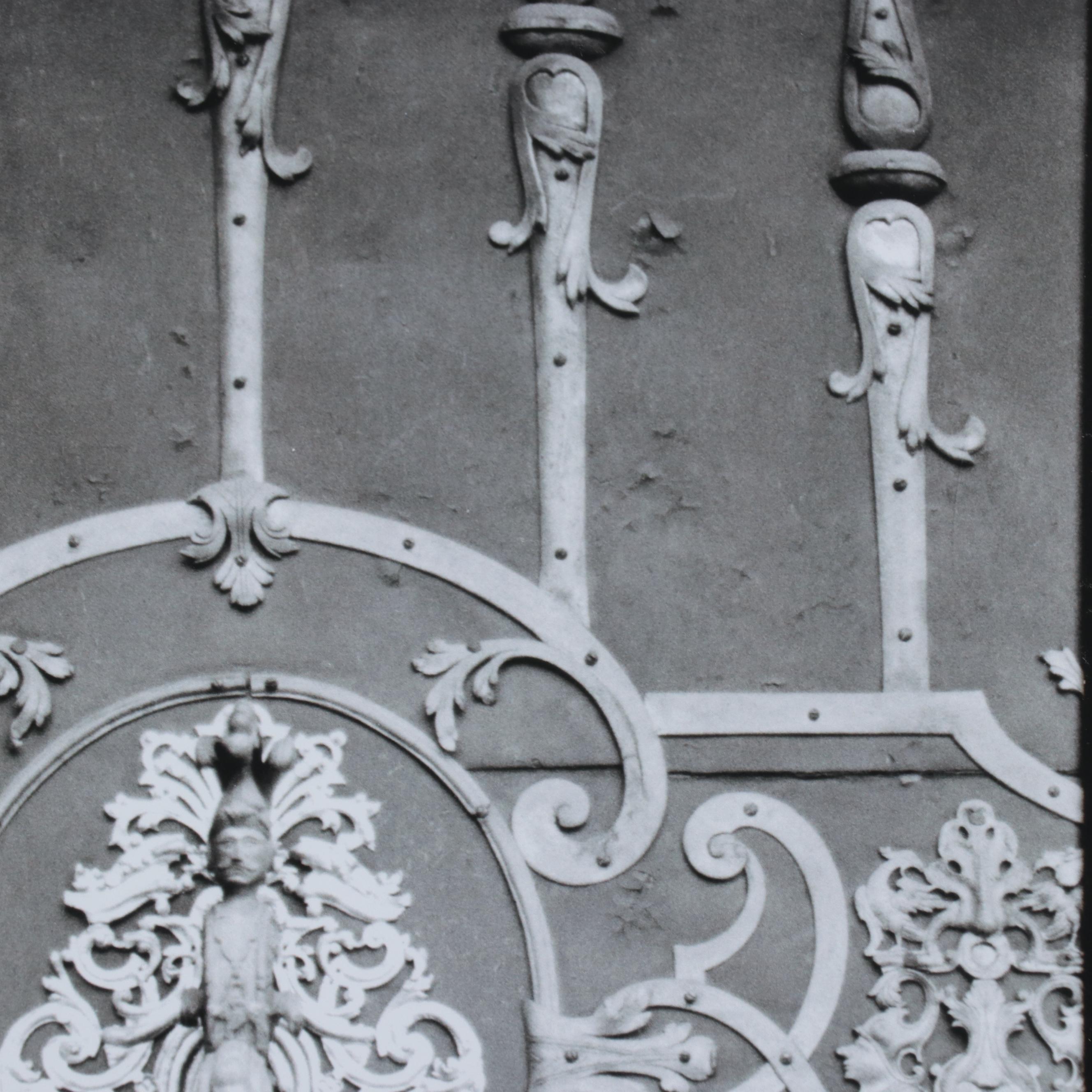 Monochromatic Giclées of Ornate Doors, 21st Century
