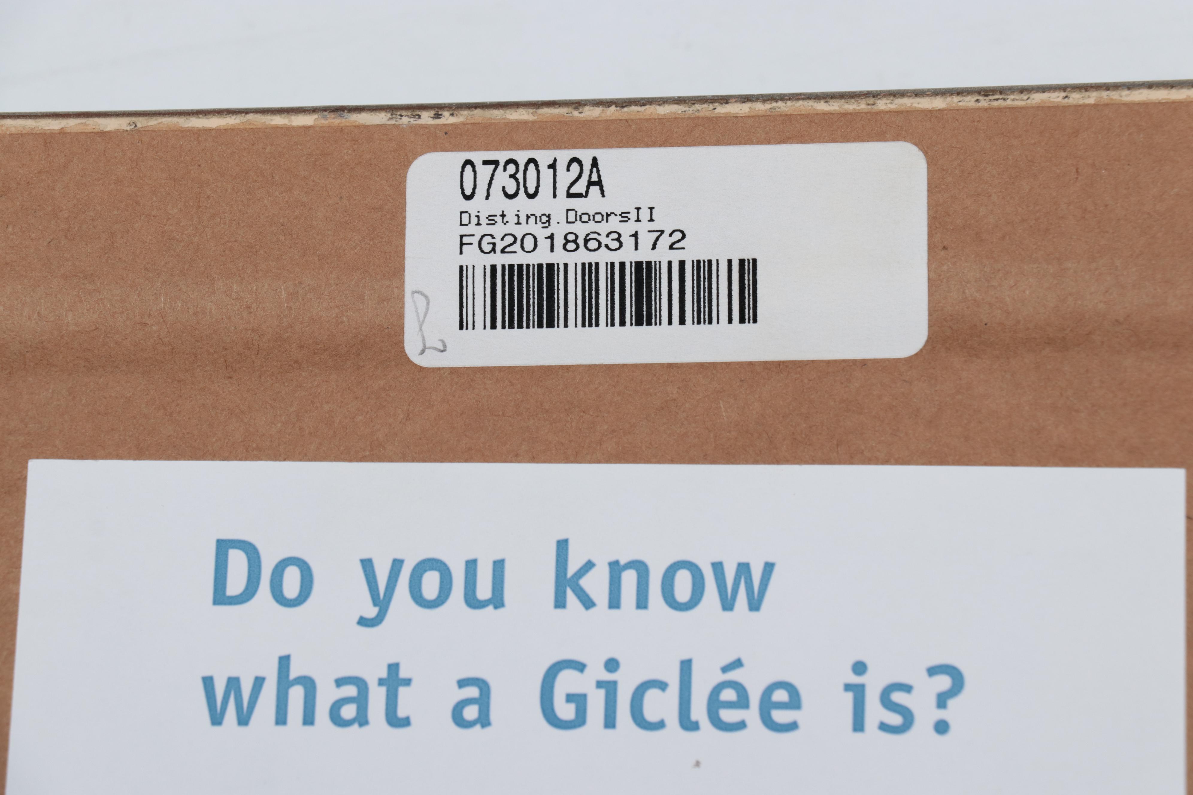 Monochromatic Giclées of Ornate Doors, 21st Century