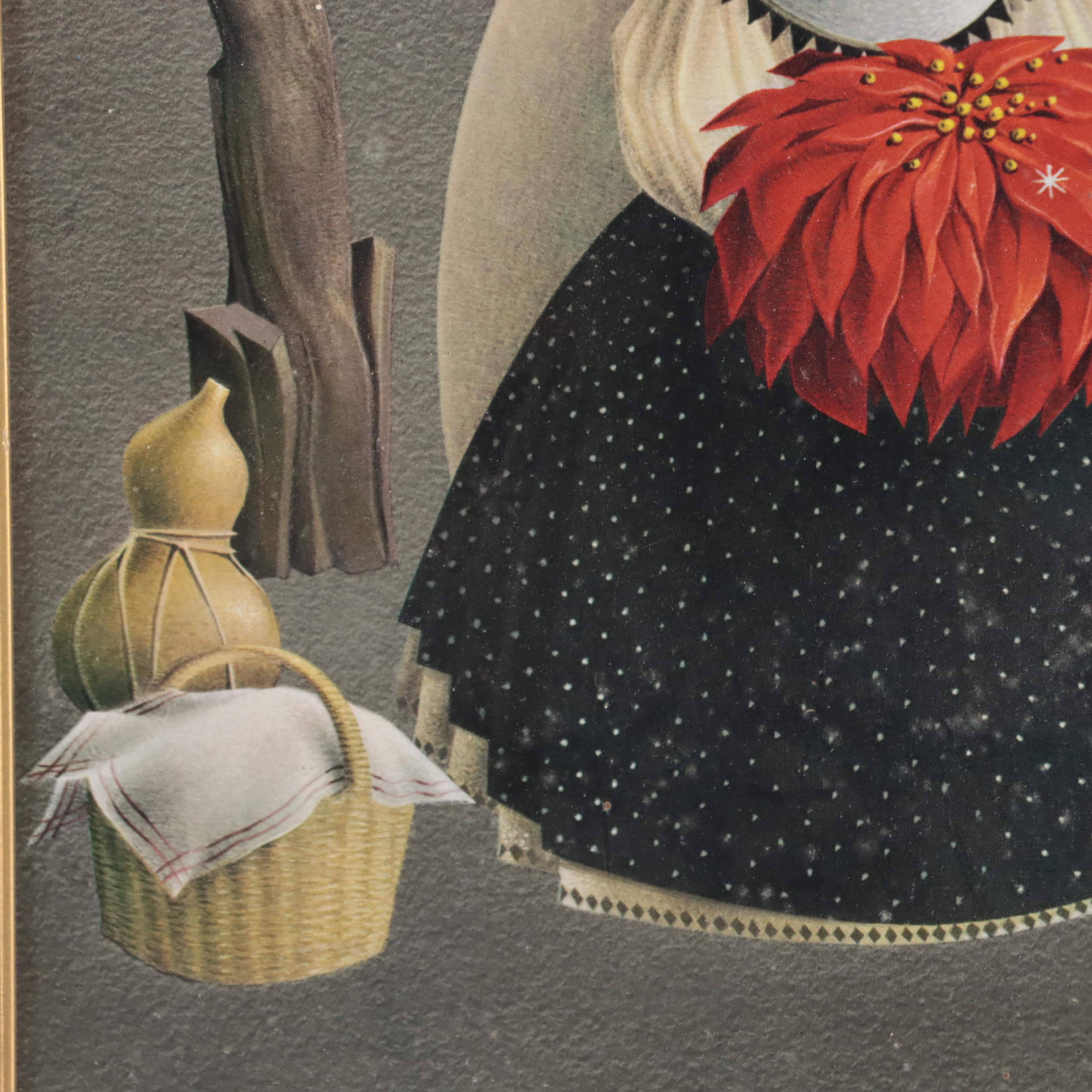 Giclées After Alejandro Rangel Hidalgo Including "The Little Bird Vendor"