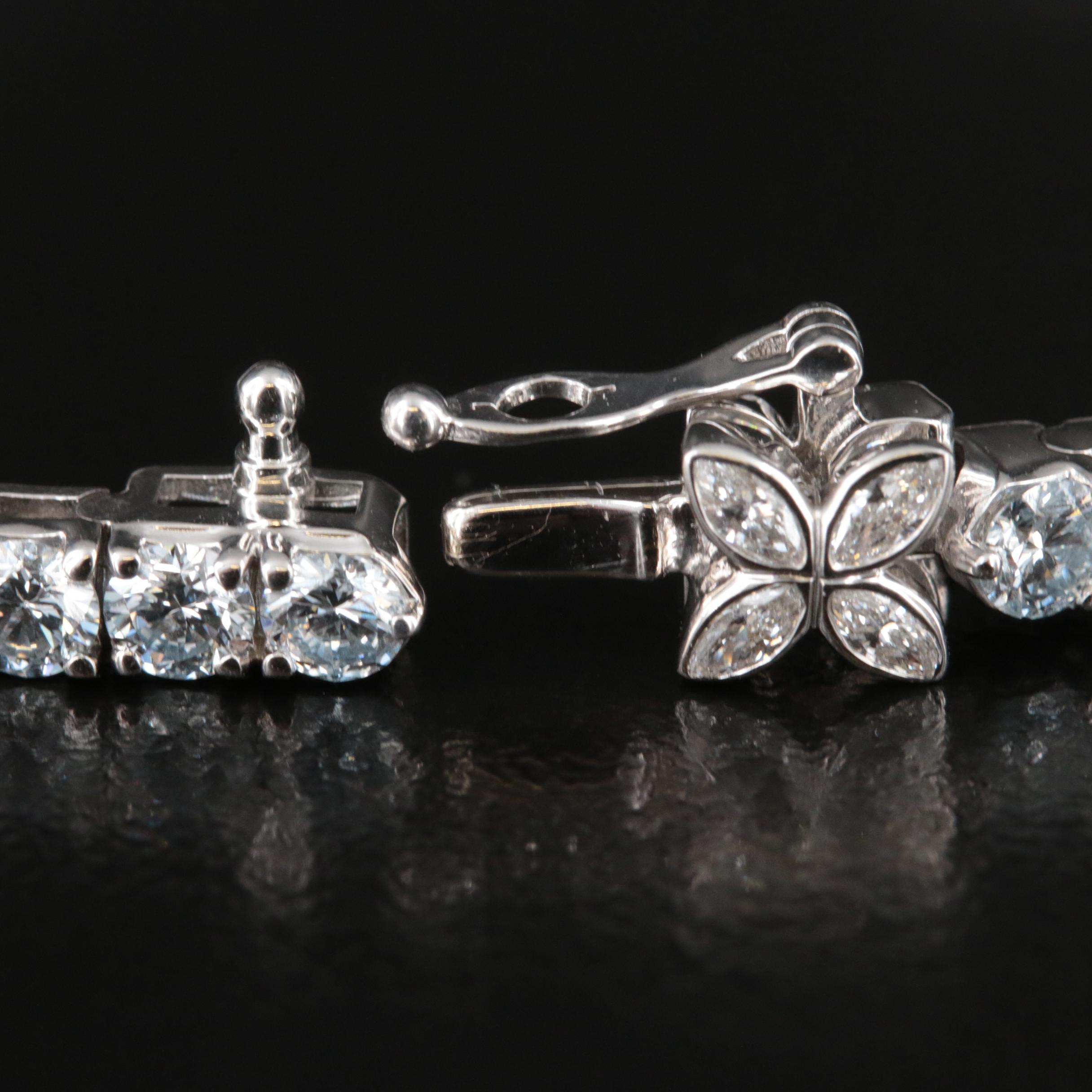 14K 7.00 CTW Lab Grown Diamond Line Bracelet