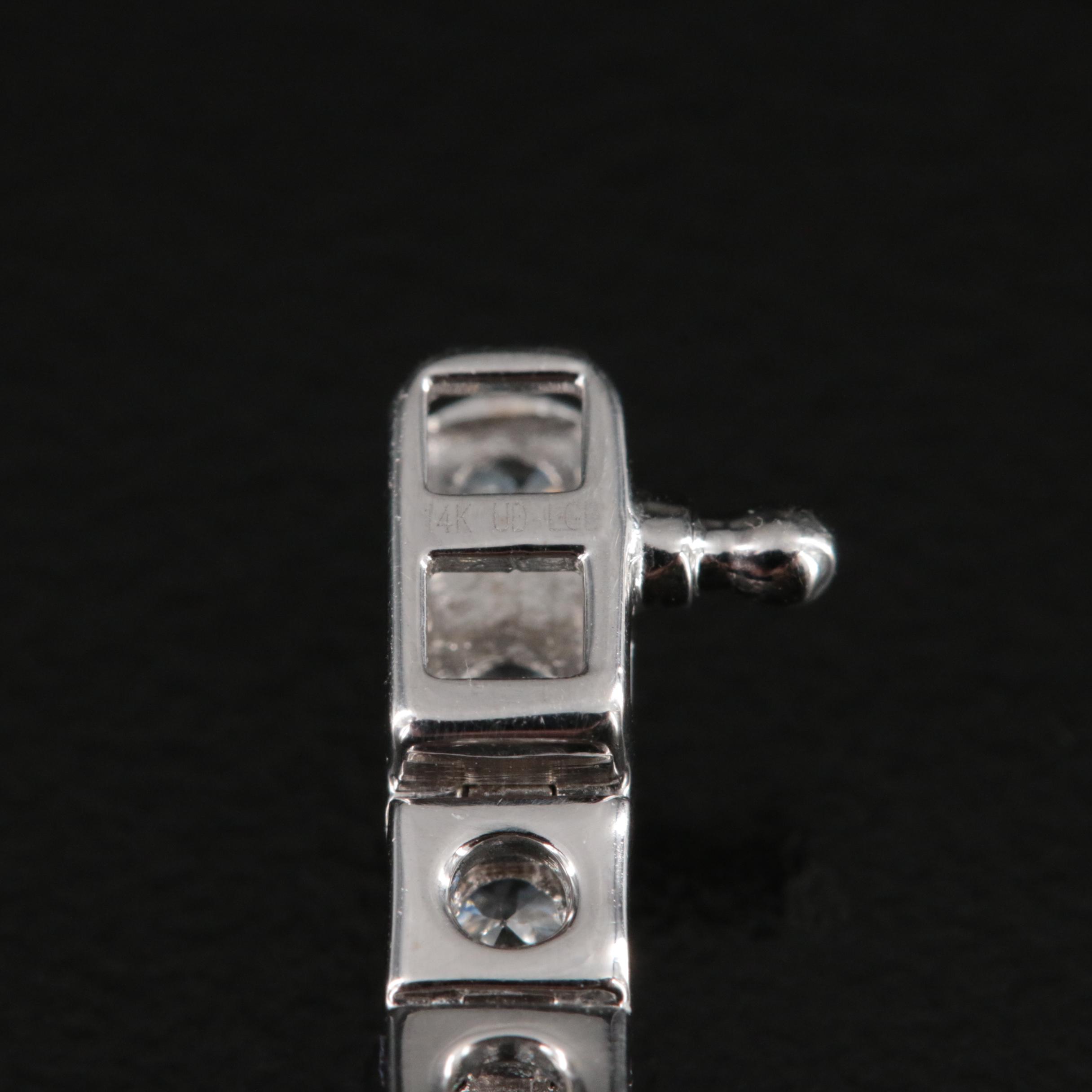 14K 7.00 CTW Lab Grown Diamond Line Bracelet
