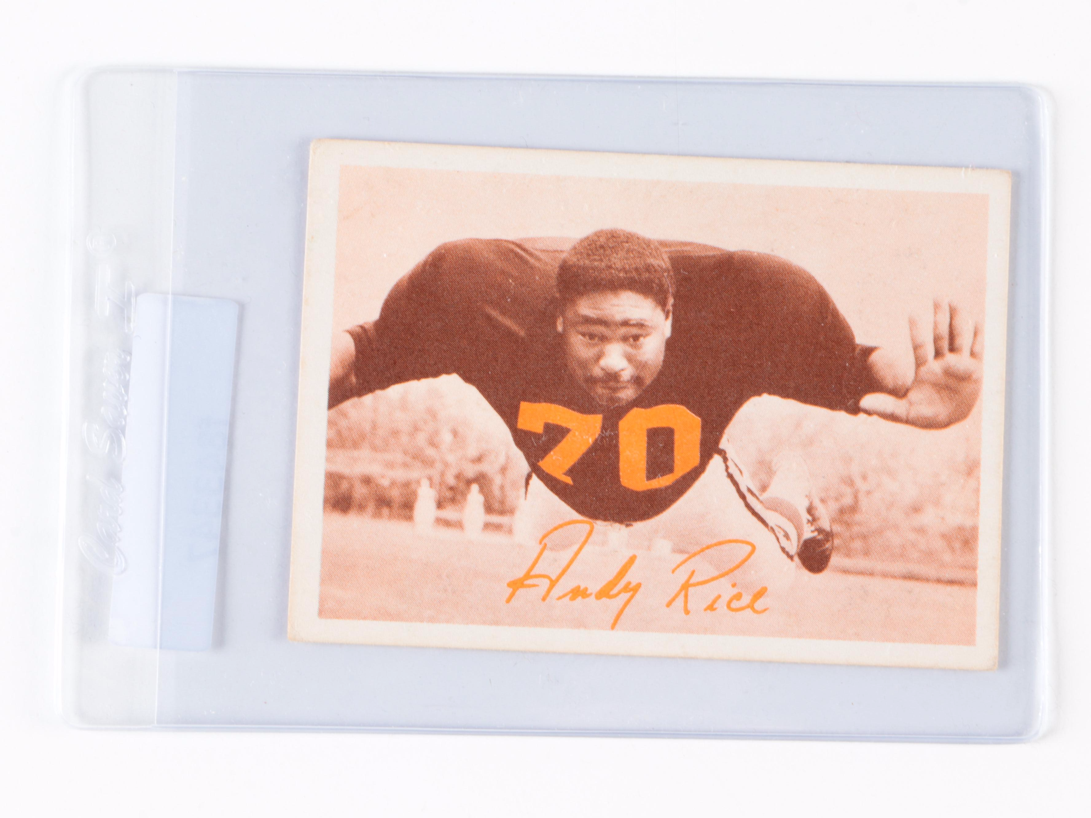 1969 Tresler Comet Cincinnati Bengals Football Cards with Cook, Johnson, More