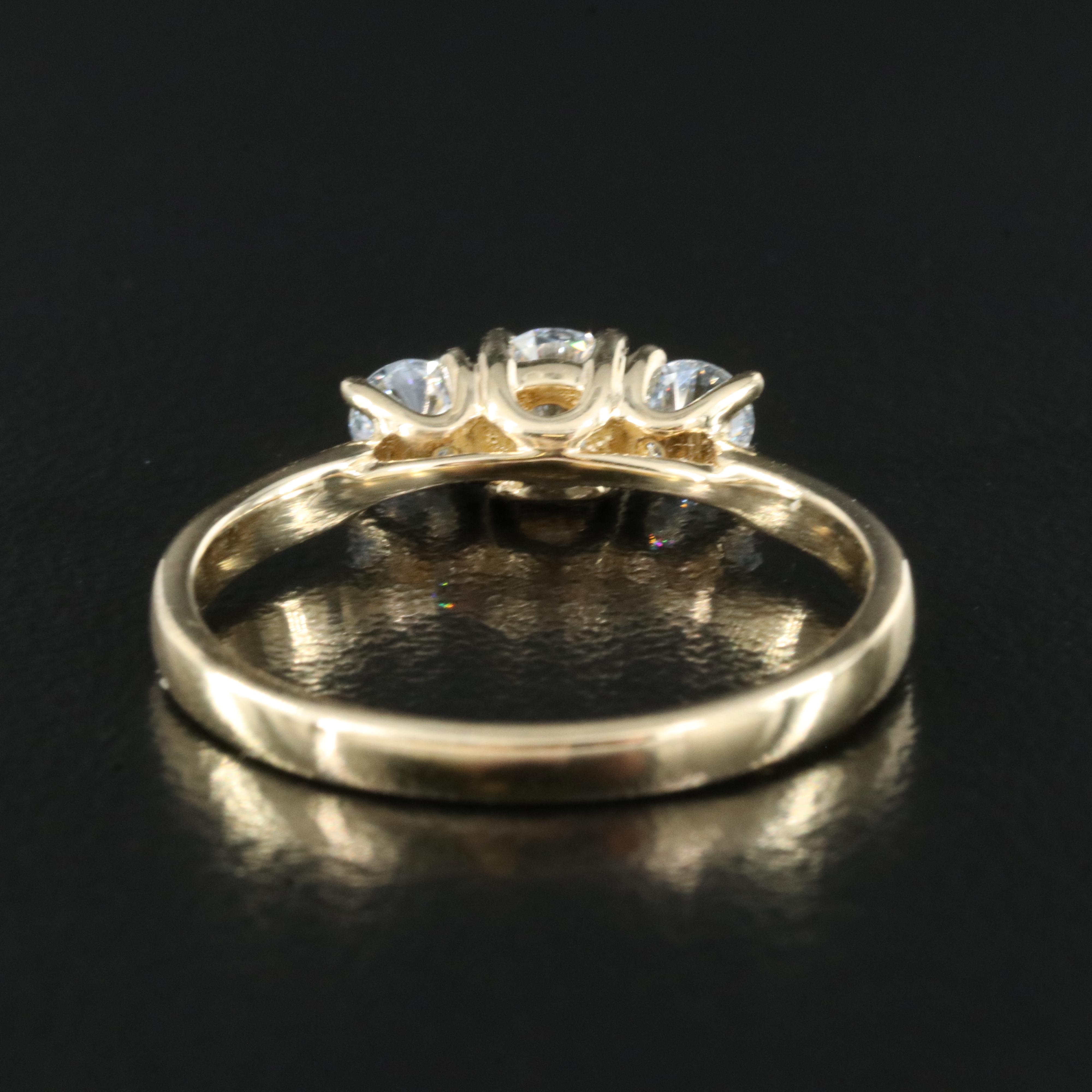 14K 0.47 CTW Lab Grown Diamond Ring with IGI Report