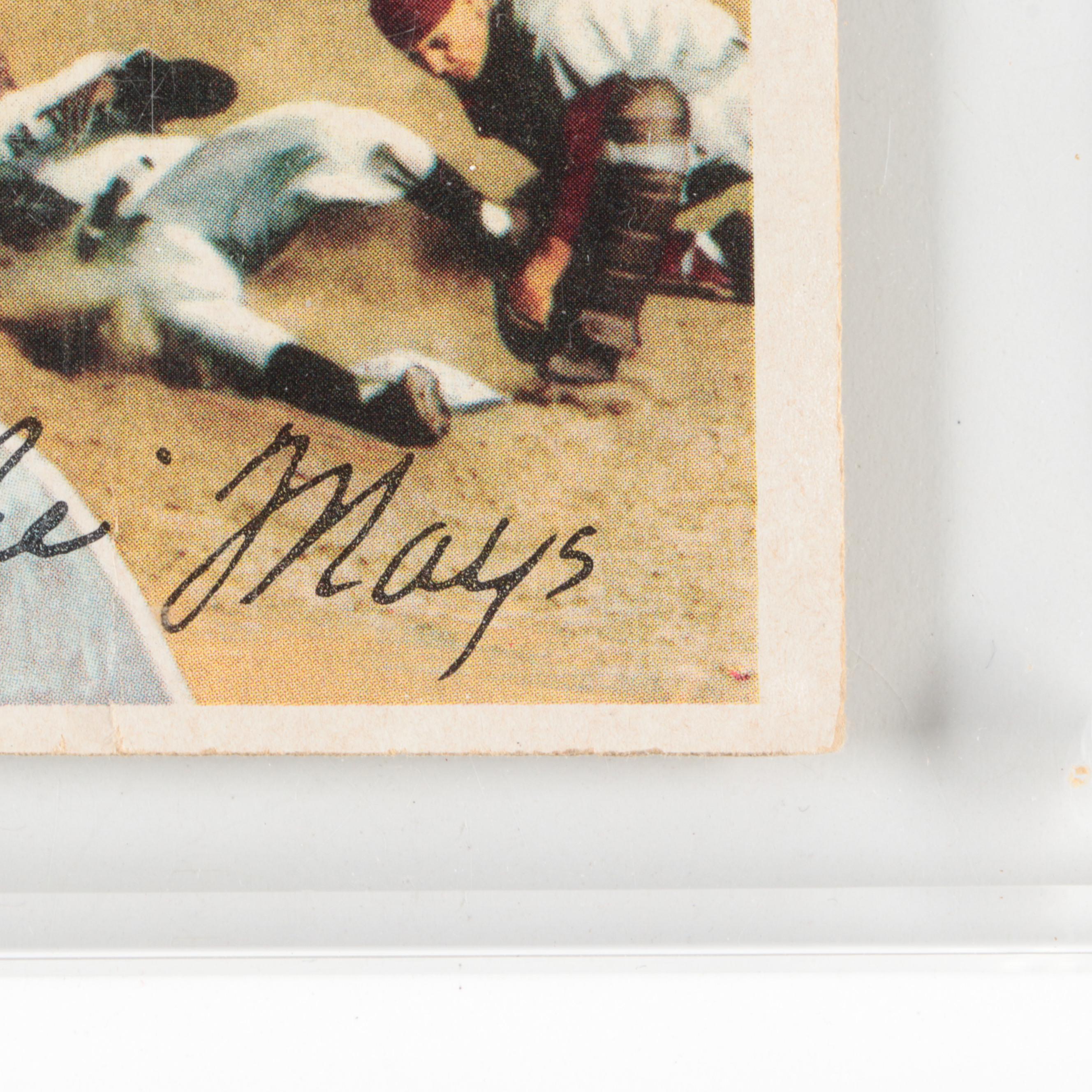 1956 Topps Willie Mays New York Giants #130 Baseball Card