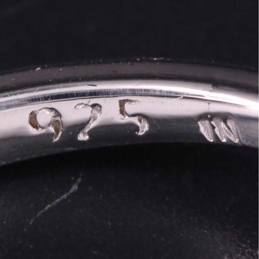 Sterling Silver Ring Collection Including Peridot and Sapphire