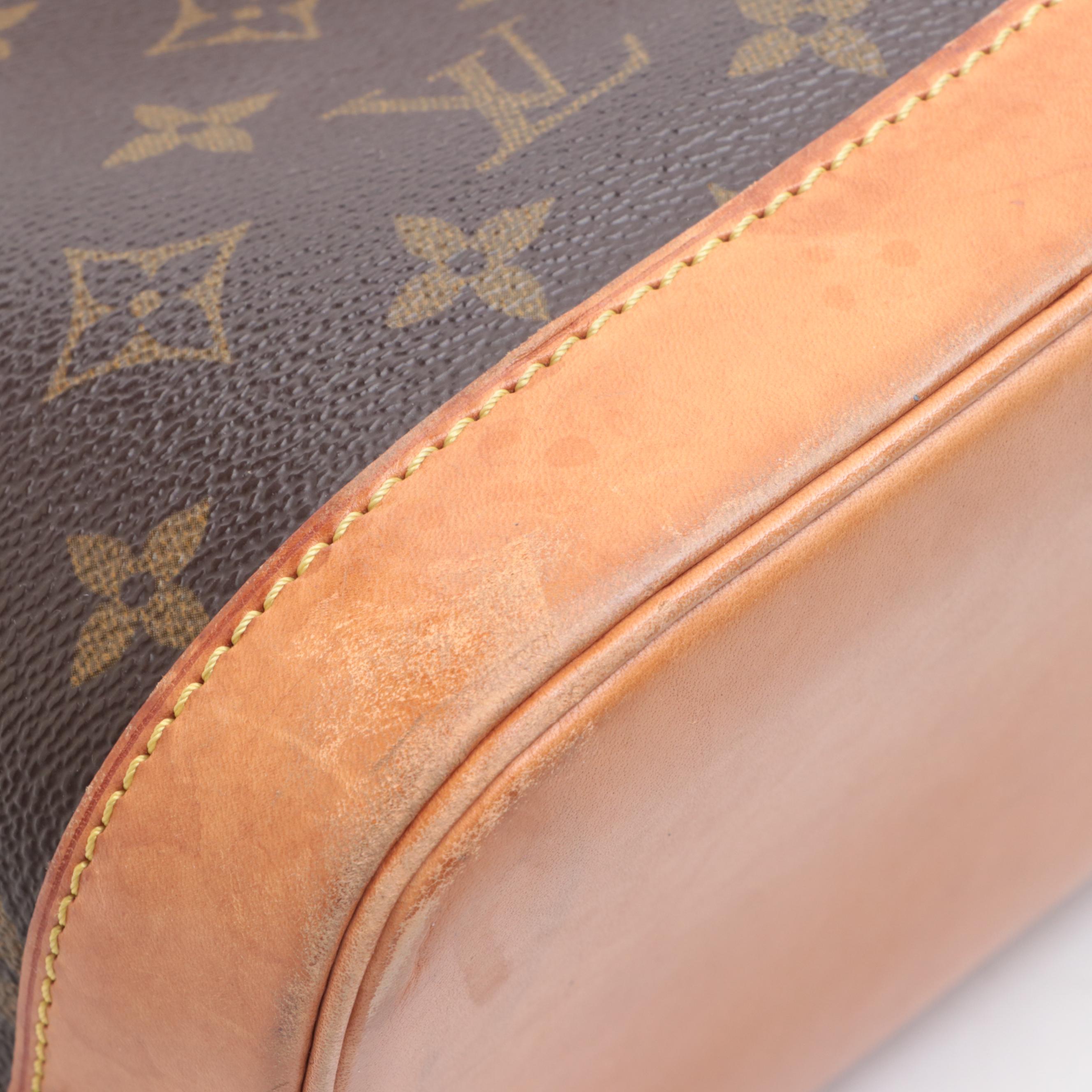 Louis Vuitton Alma PM Satchel in Monogram Canvas and Vachetta Leather