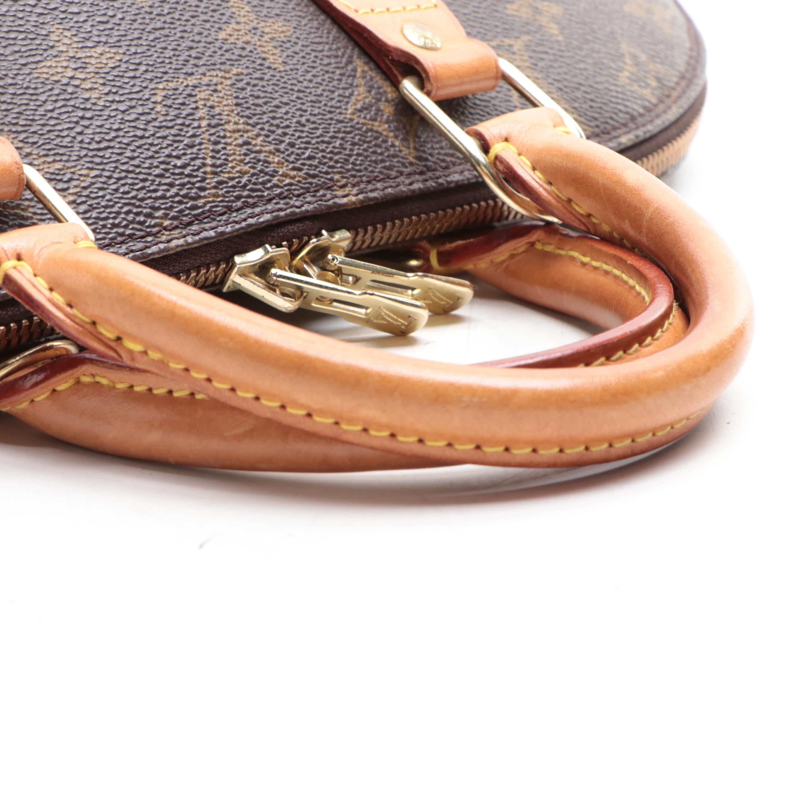 Louis Vuitton Alma PM Satchel in Monogram Canvas and Vachetta Leather