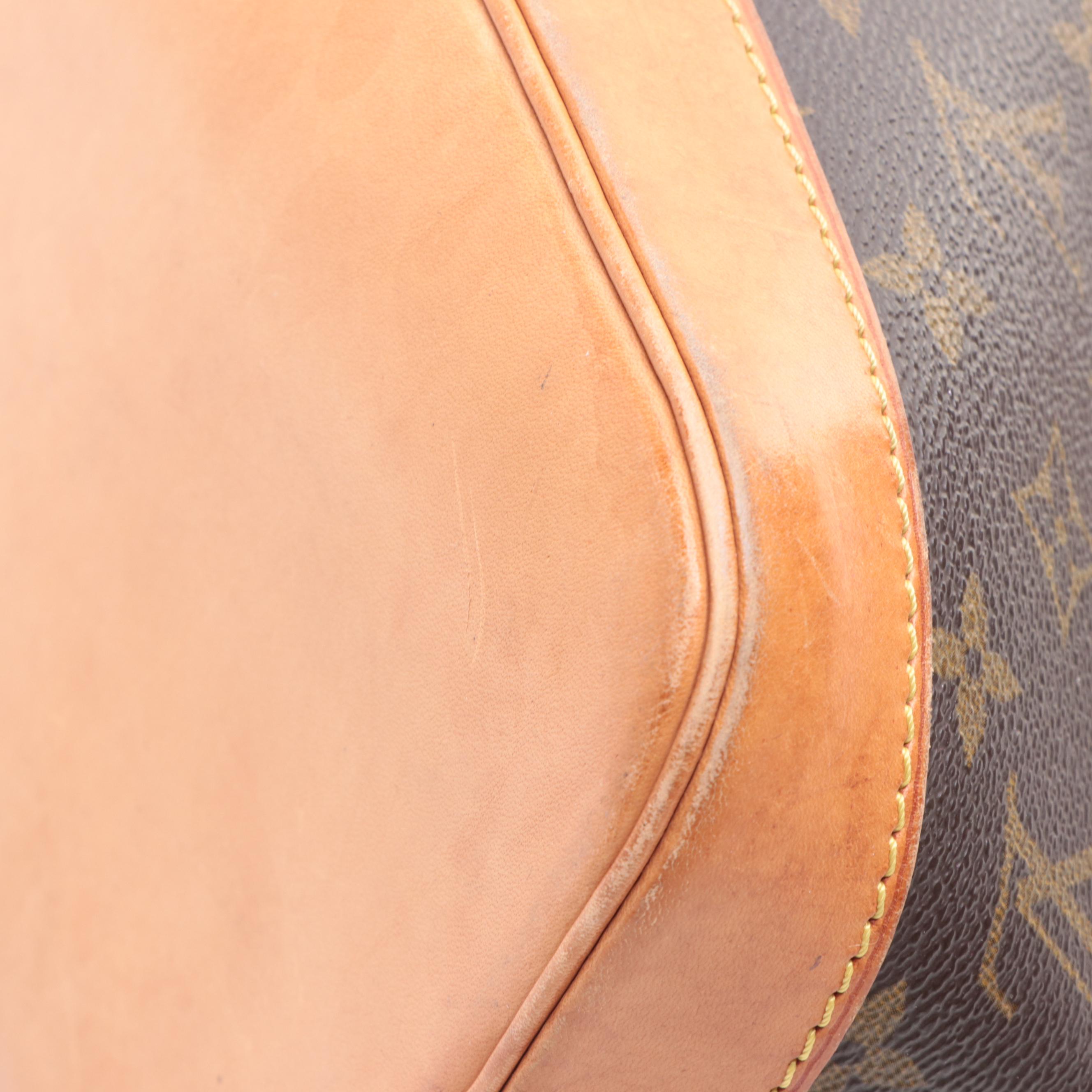 Louis Vuitton Alma PM Satchel in Monogram Canvas and Vachetta Leather