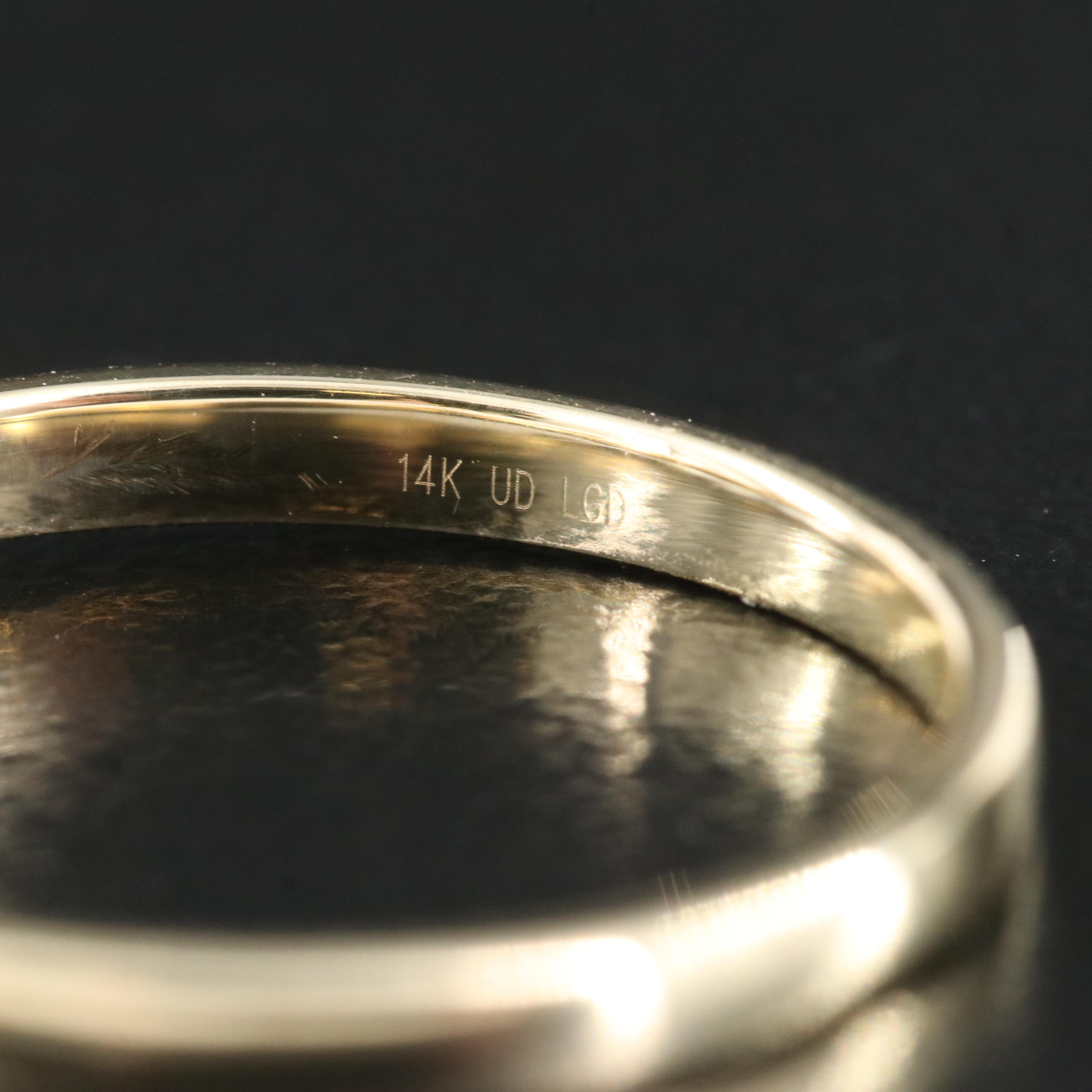 14K 0.53 CTW Lab Grown Diamond with IGI Report