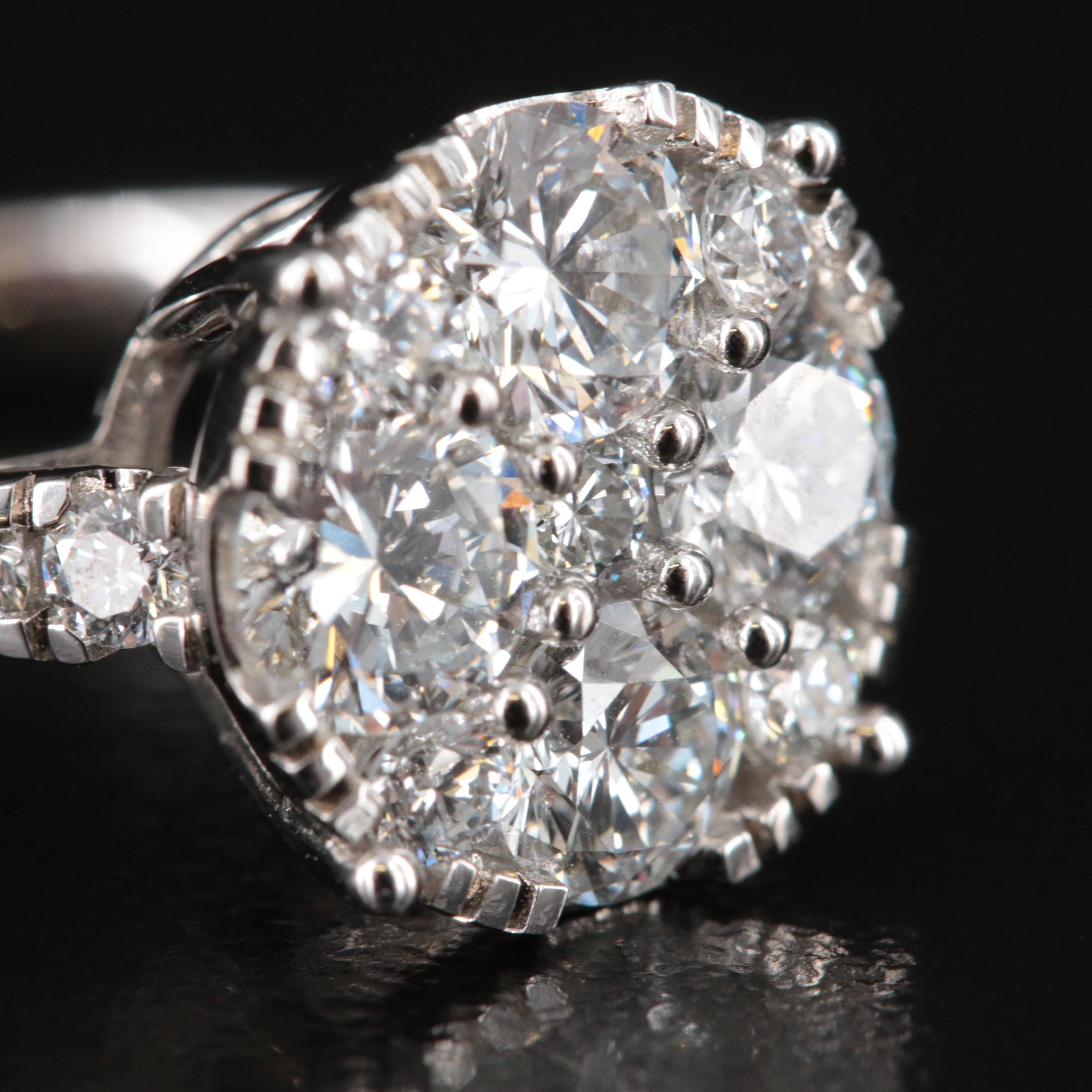 14K 2.00 CTW Lab Grown Diamond Ring with IGI Report