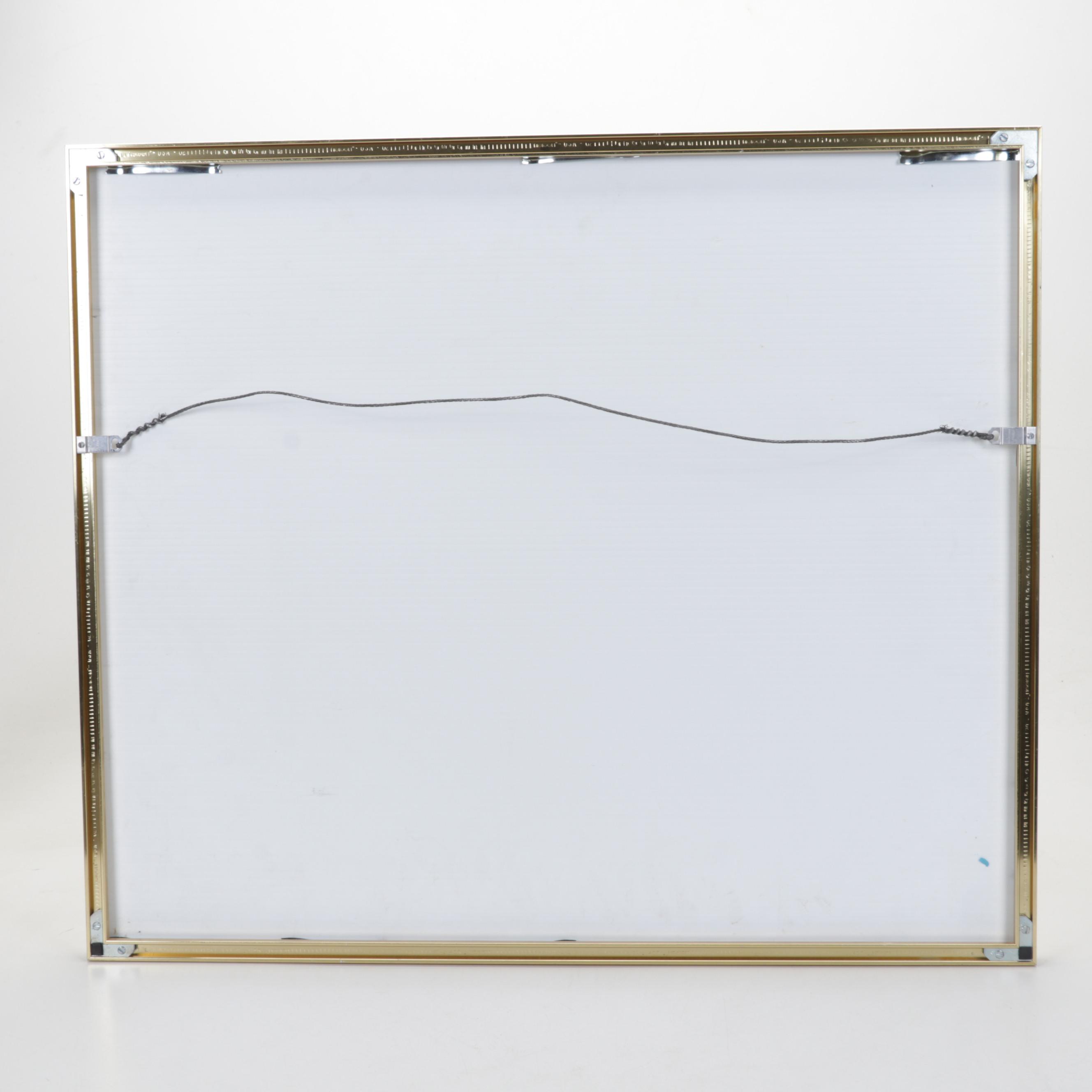 Sidney Chafetz Lithograph "Shafner Family Portrait," 1998