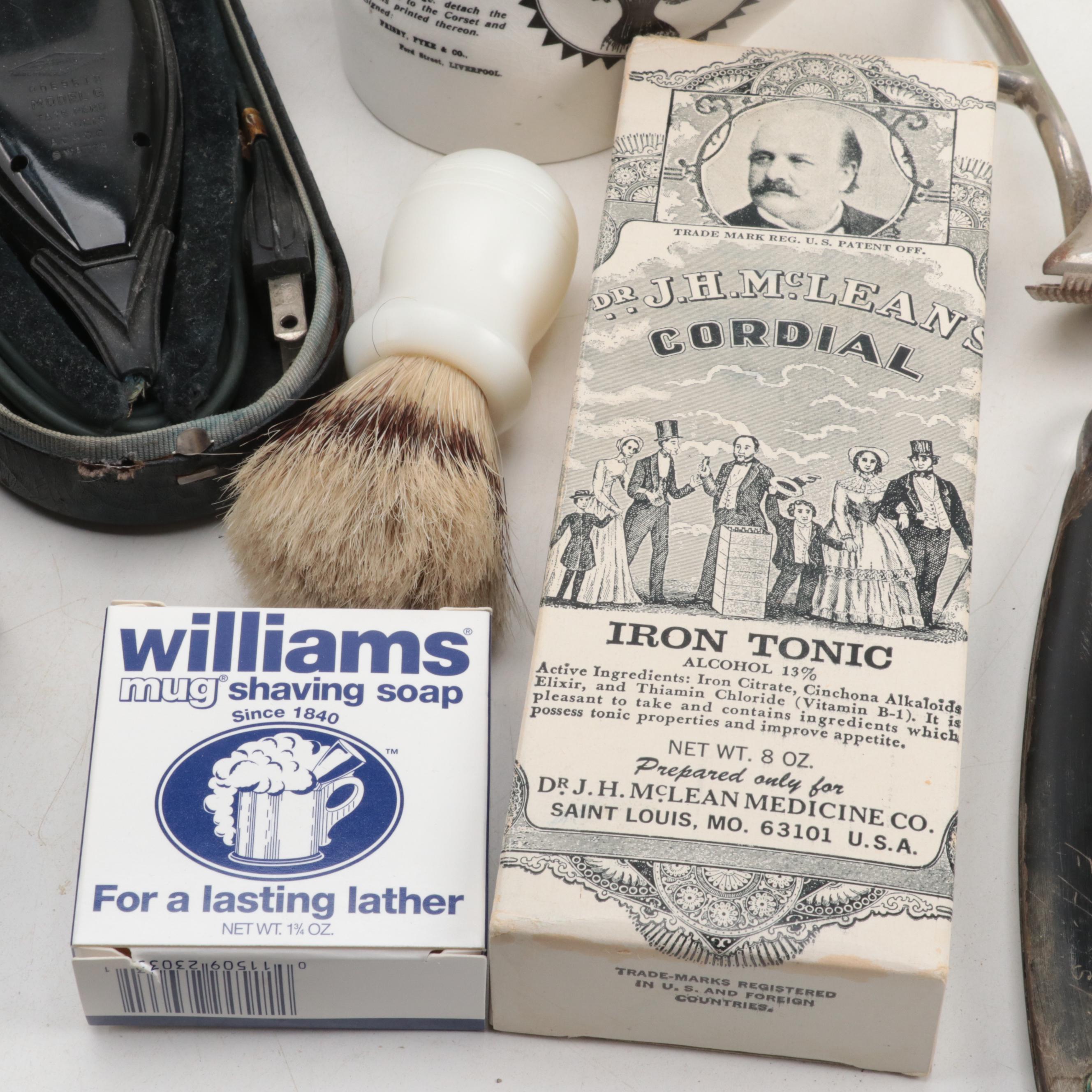 Barbicide, Royall Lyme with Other Razors, Bottles and More Grooming Tools