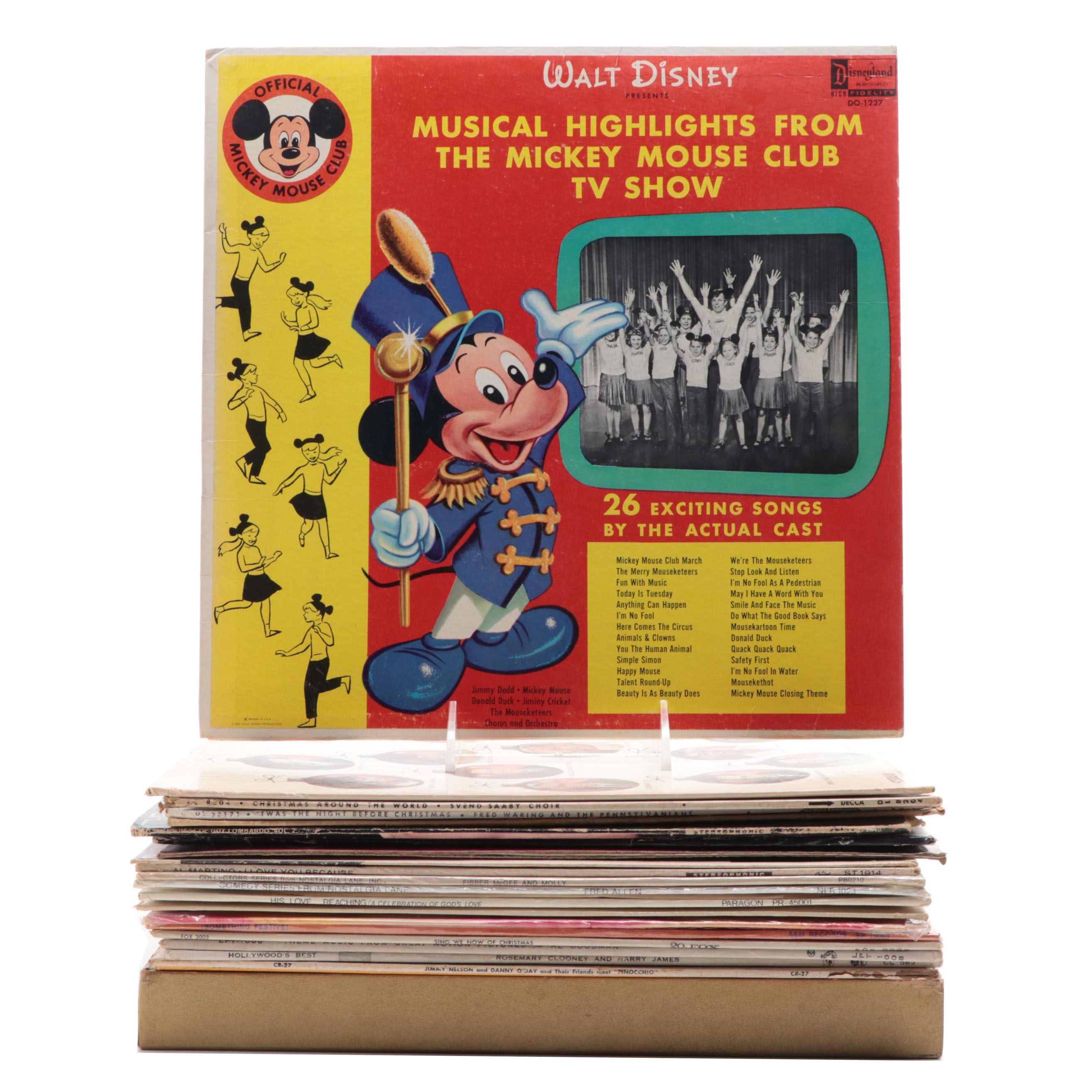 Disney, Seasonal, Novelty and More Compilation and Other Vinyl Records